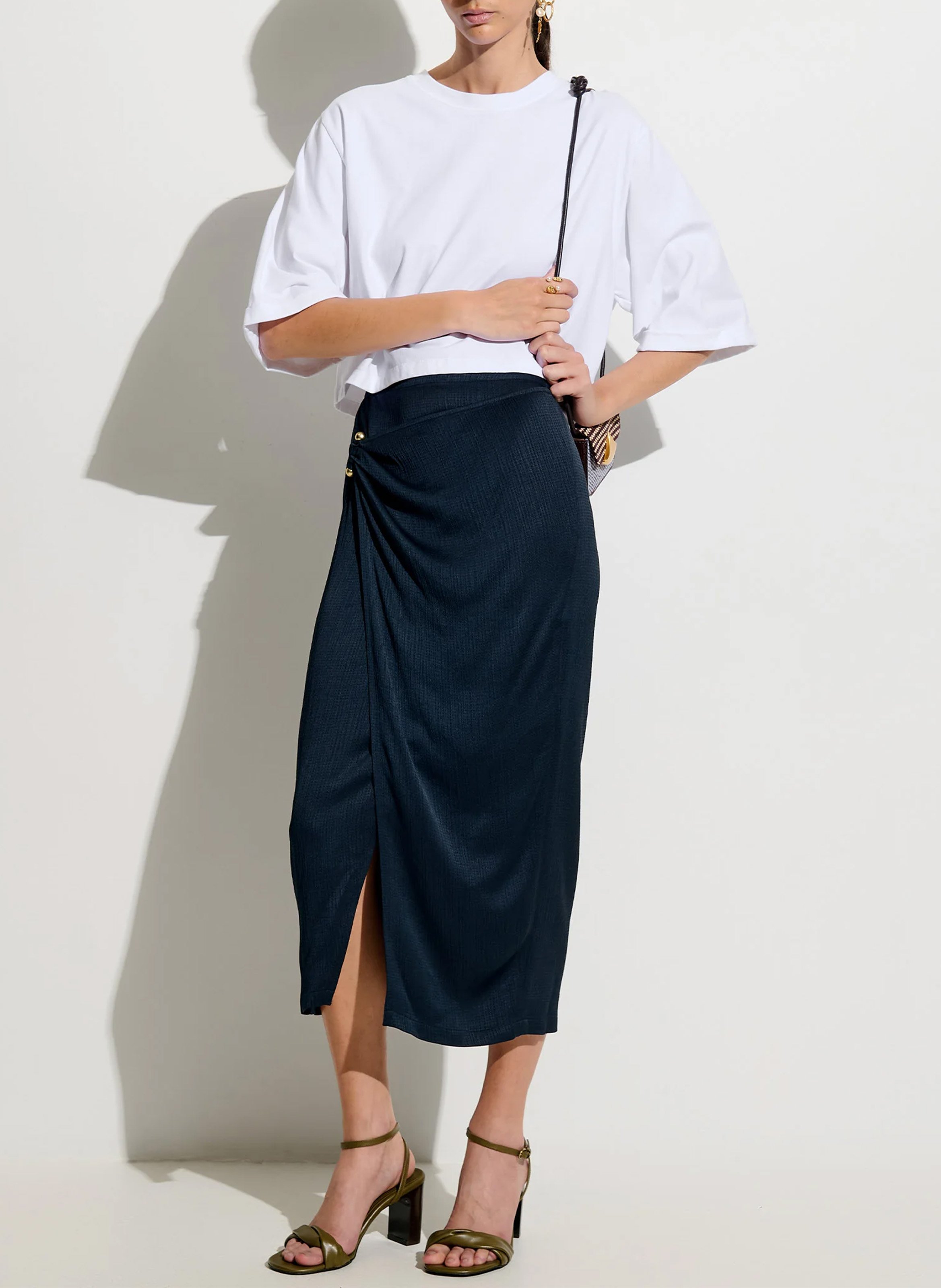 Chemise oversize col classique SESSUN Bleu