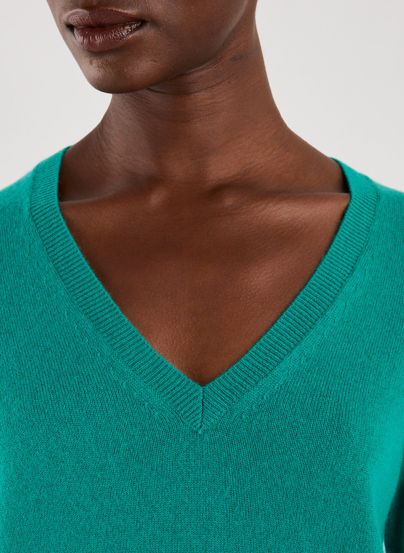 Cashmere sweater AU PRINTEMPS PARIS Green