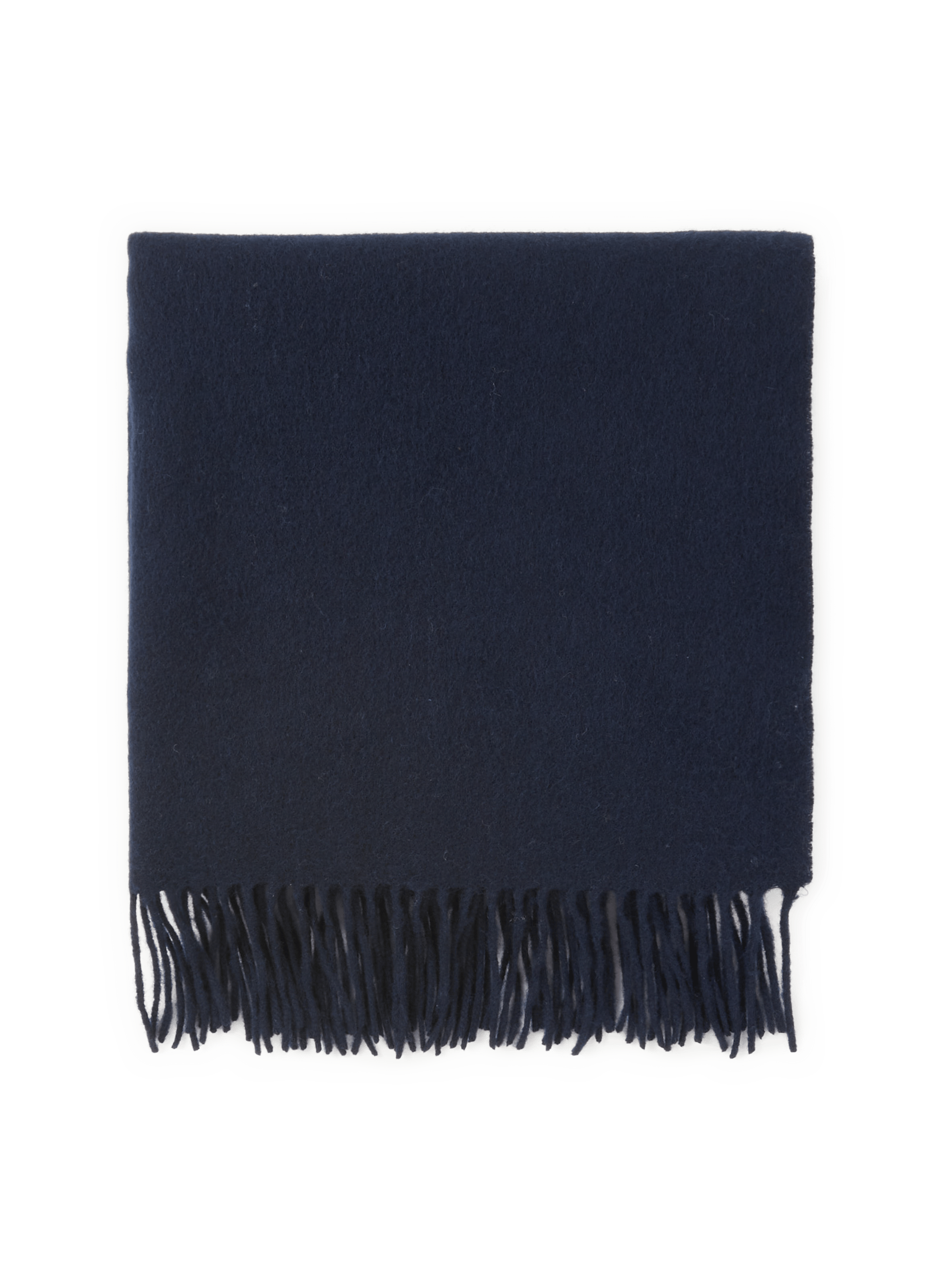 Scarf with fringed wool edges SAISON 1865