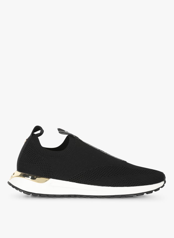 Michael kors black and deals gold tennis shoes