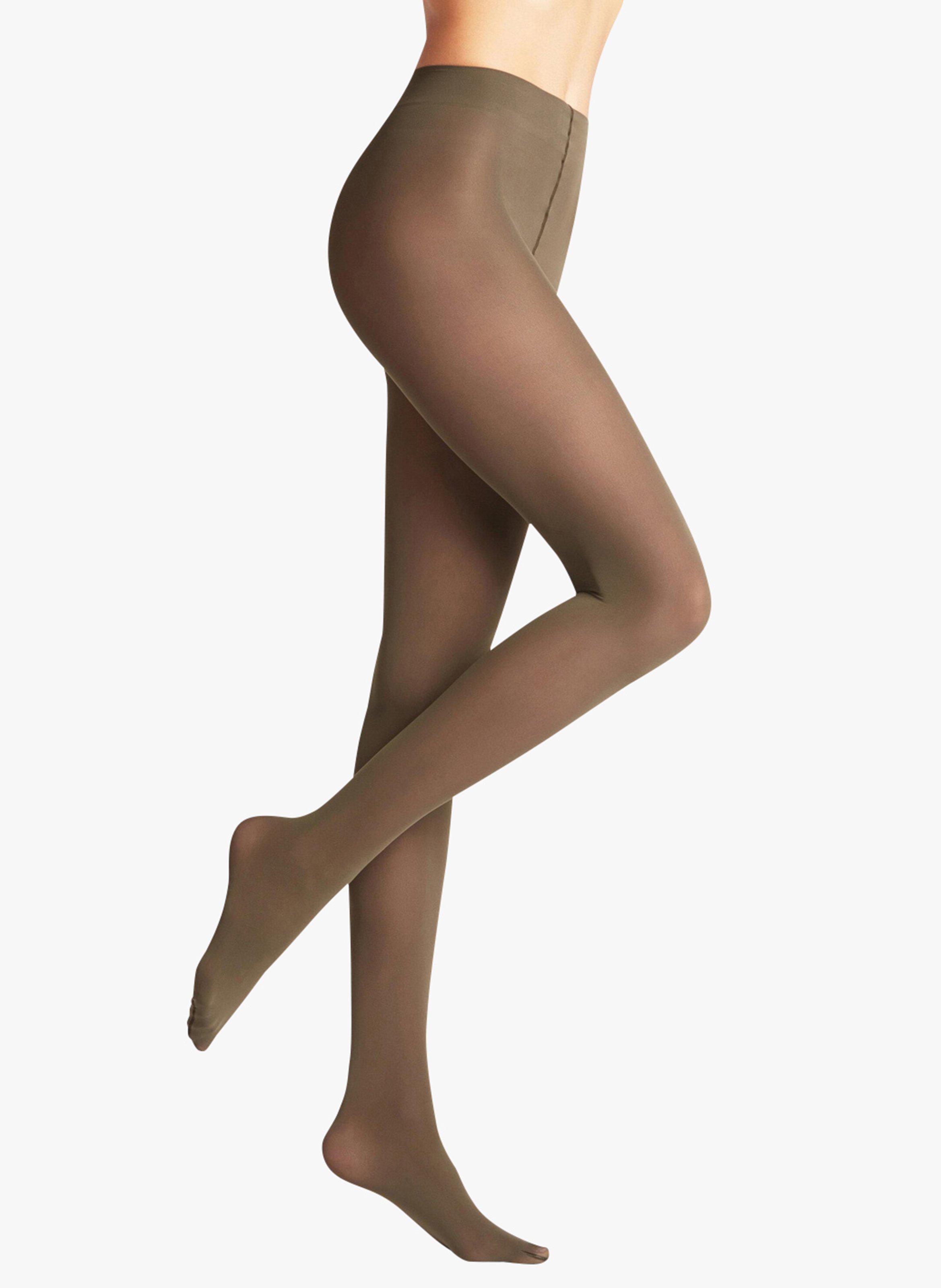 Halb-blickdichte Feinstrumpfhose FALKE Braun