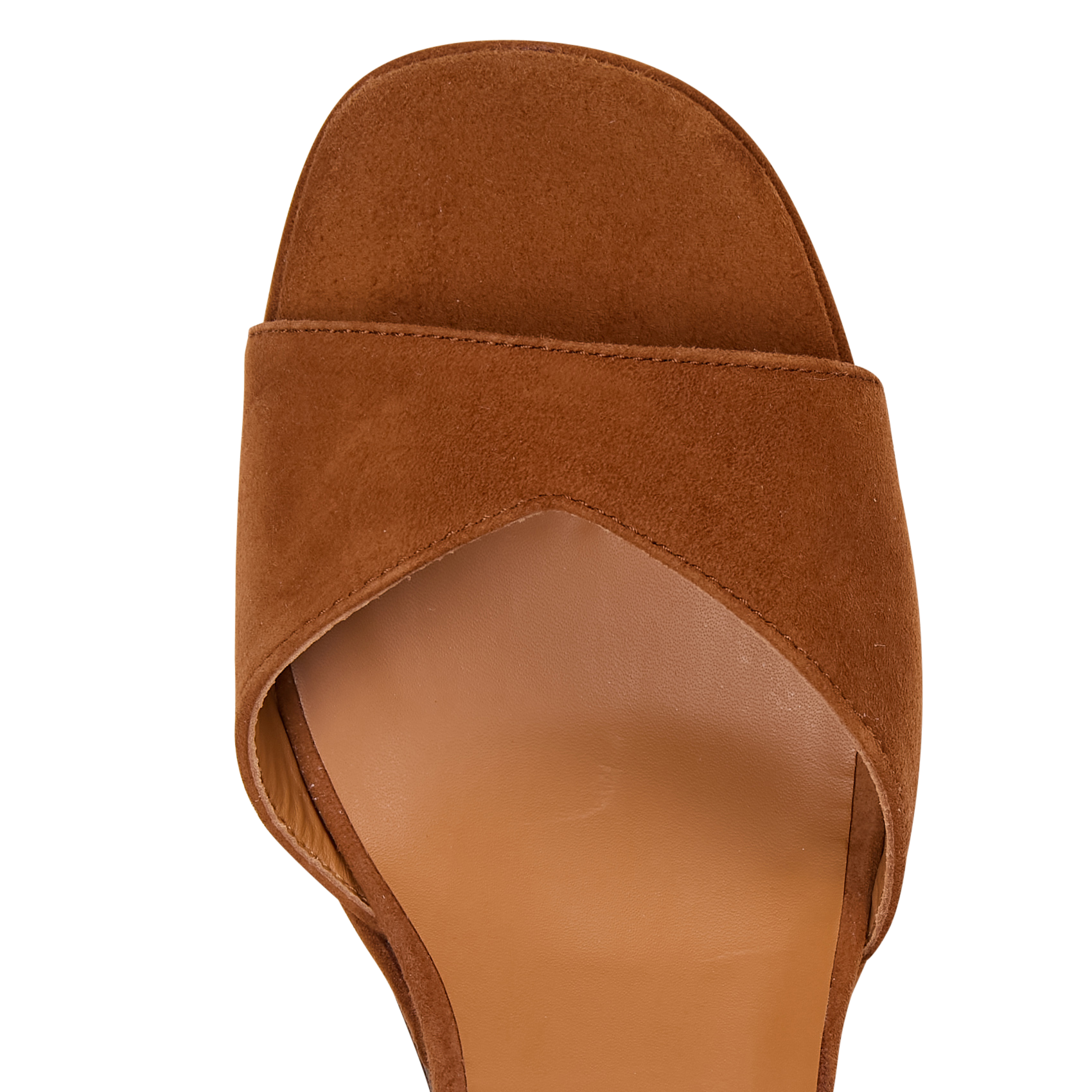 Leren schoudertas RIVECOUR Bruin