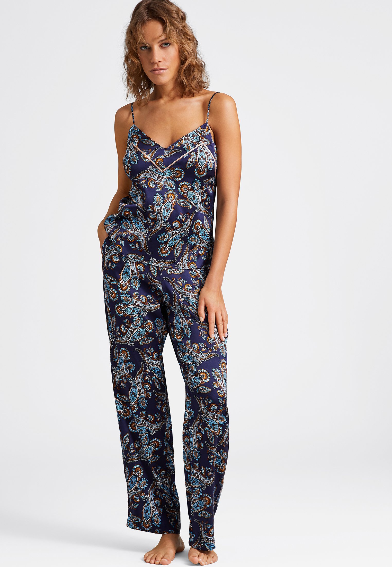 Top with spaghetti straps AUBADE Blue