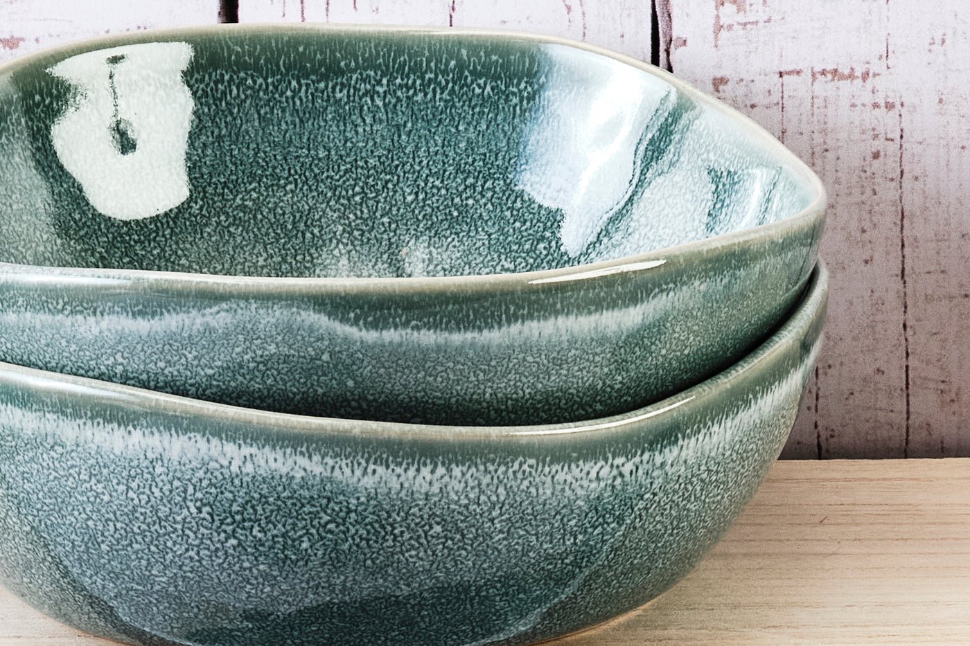 Magma bowl ø18.5cm - set of 6 - mint BJORN Blue