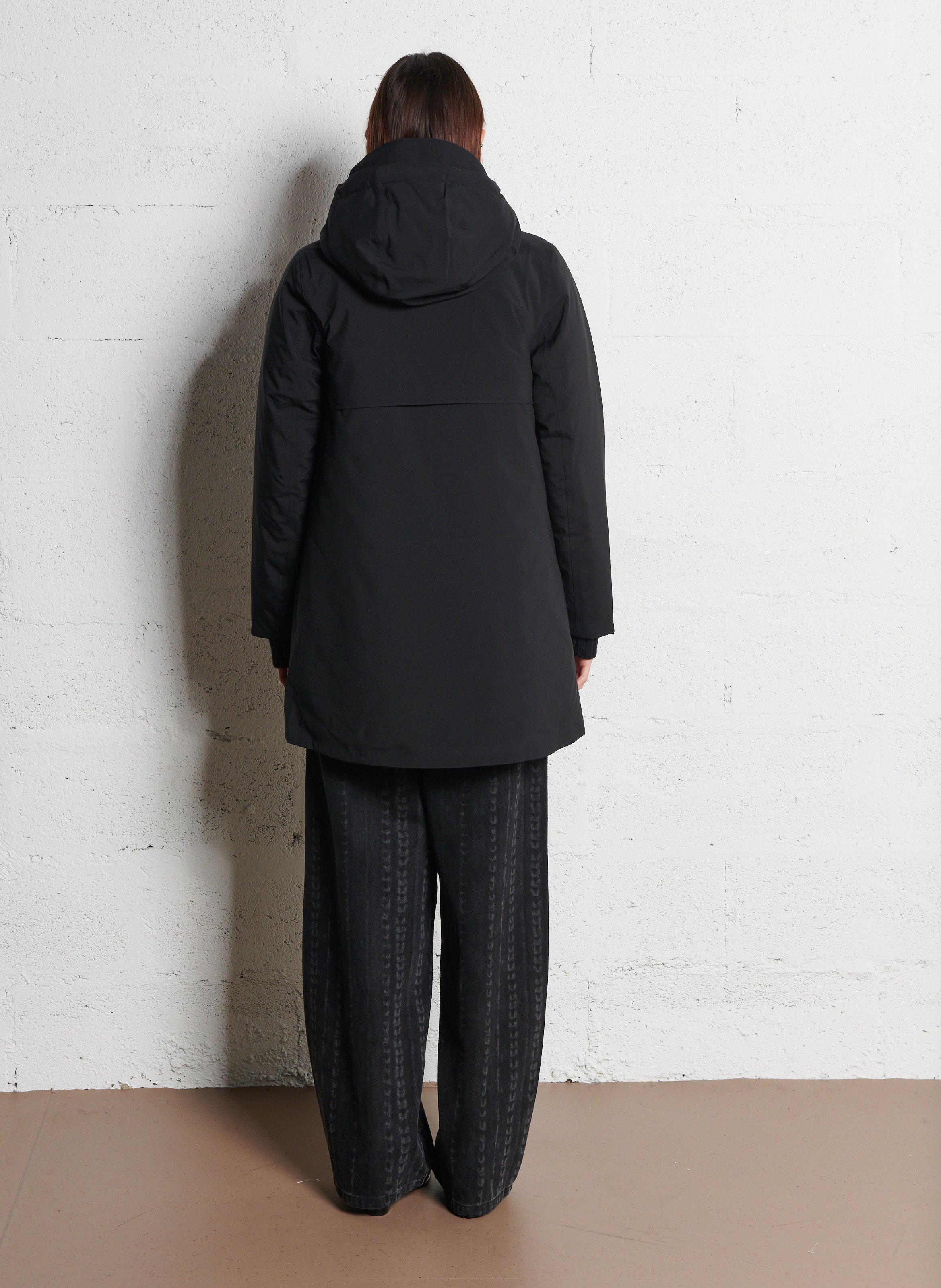 Fishtail - Gefütterter Parka K-WAY Schwarz