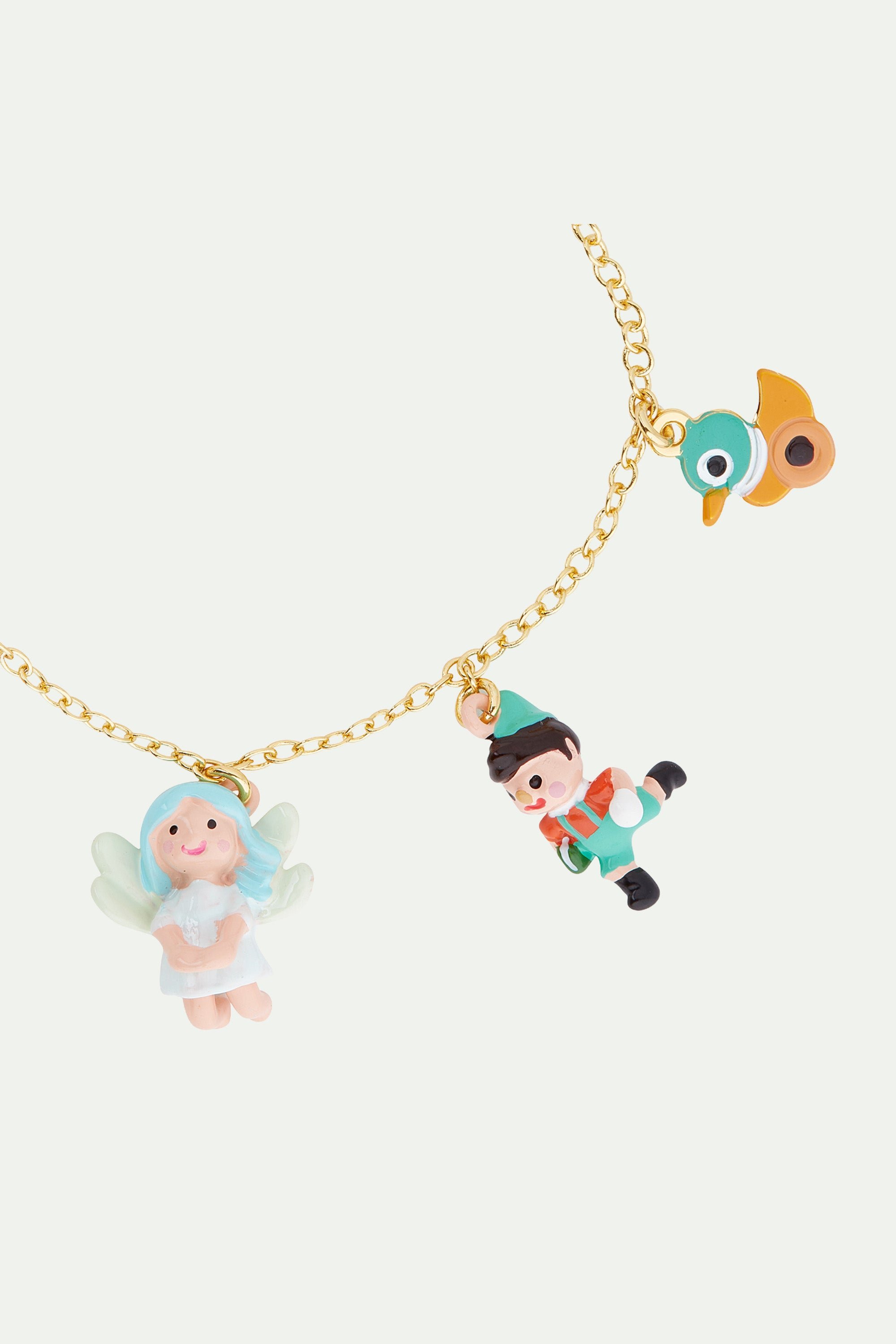 Bracelet charm's la fée LES NEREIDES Multicolore