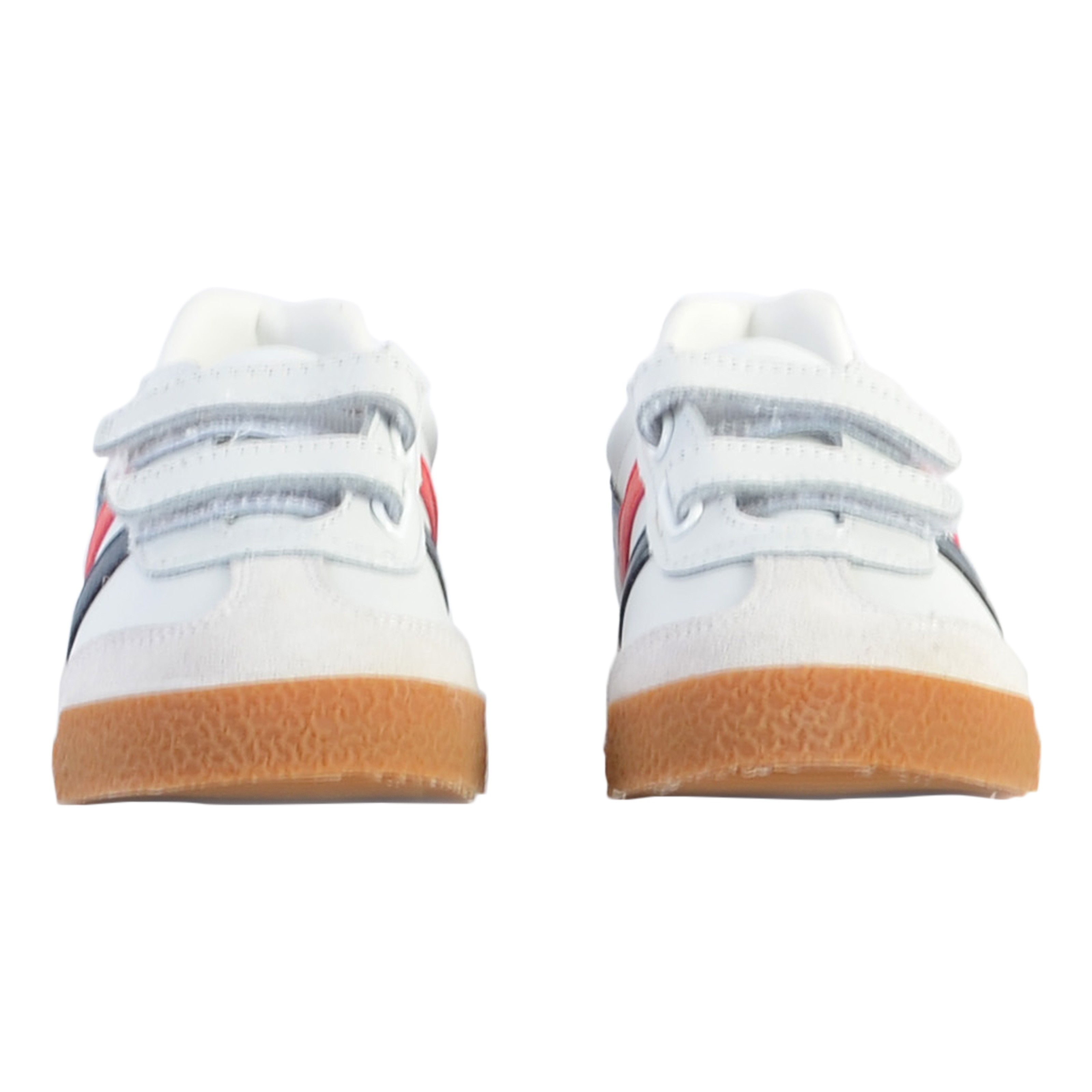 Children's leather sneakers - Harrier leather strap GOLA White