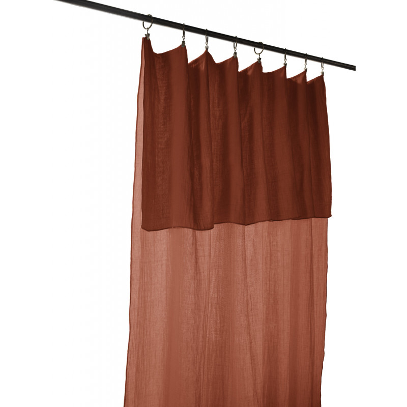 Blackout and Thermal Curtains L'EFFET PAPILLON Red