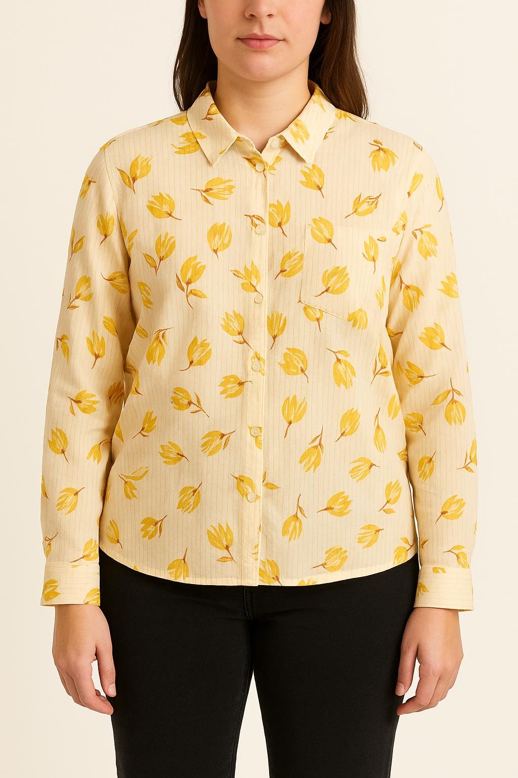 Shirt COMPTOIR DES COTONNIERS - Seconde main Yellow