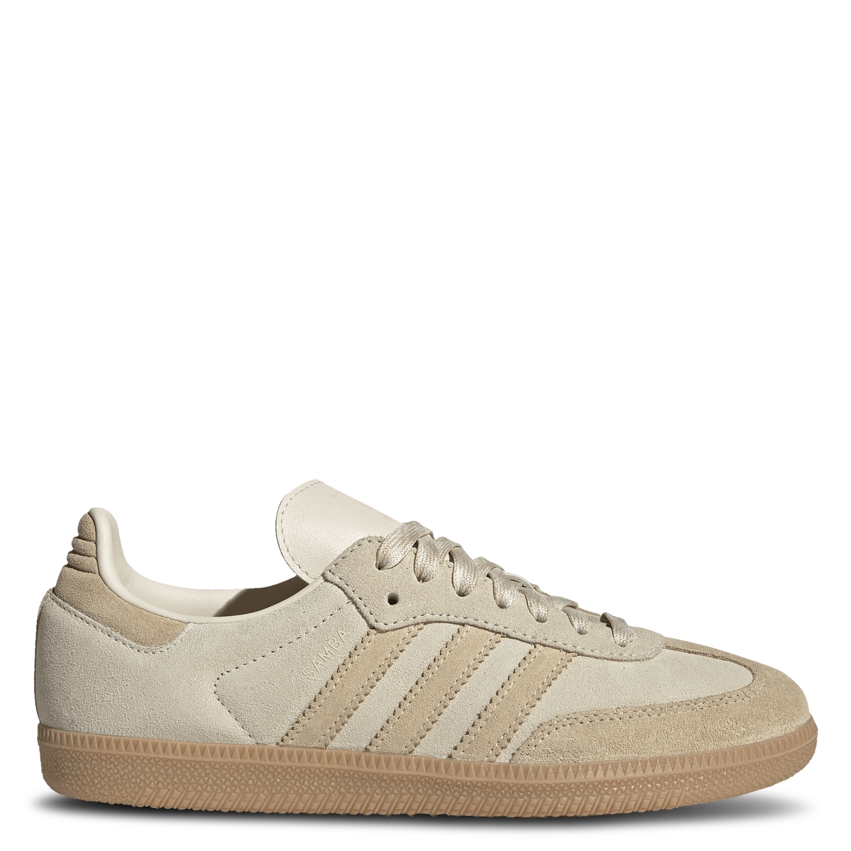 Baskets basses en cuir ADIDAS Beige