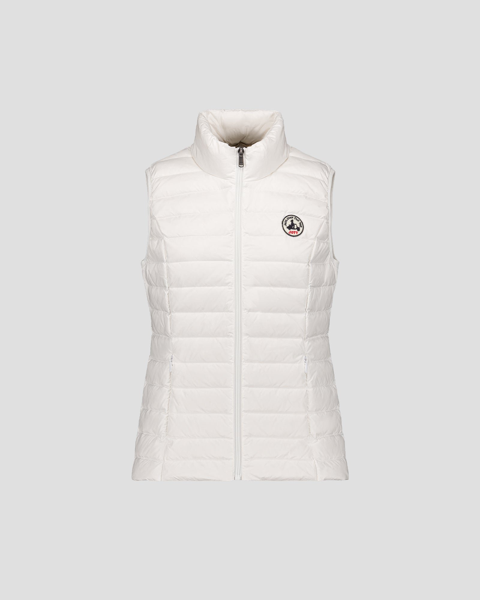 Sleeveless lightweight down vest seda JOTT White