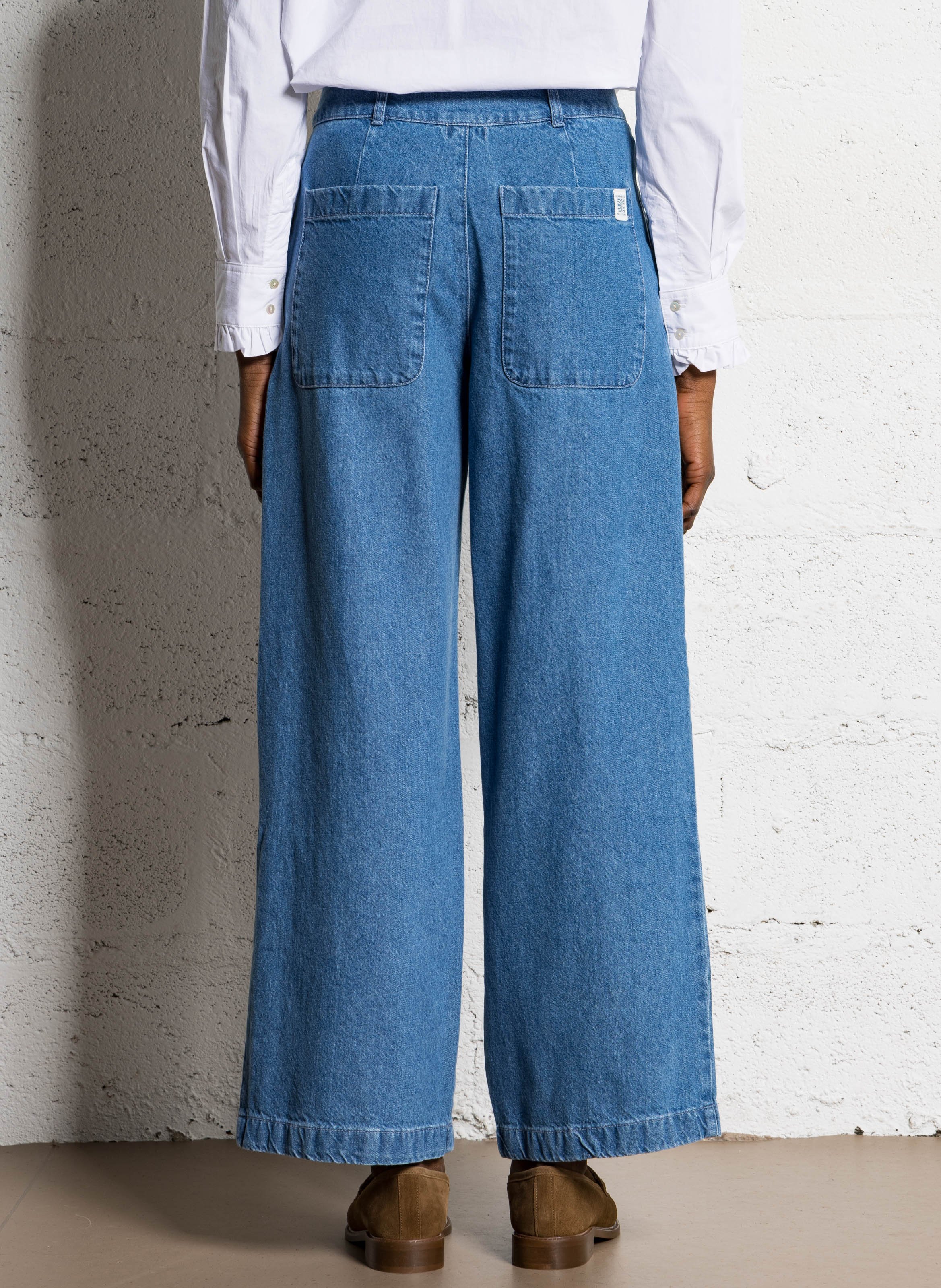 Jean large en coton BILLABONG Bleu