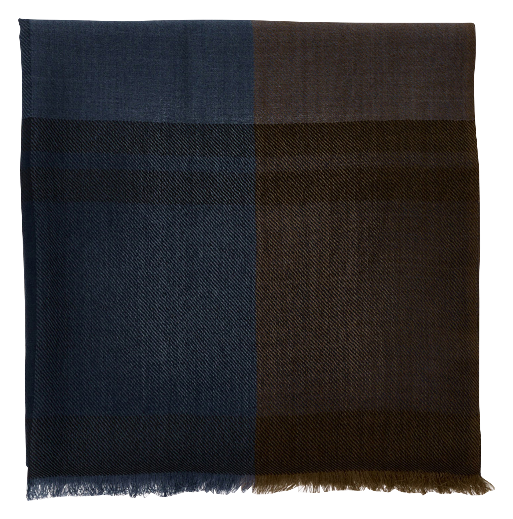 Checked wool scarf SAISON 1865 Multicolored