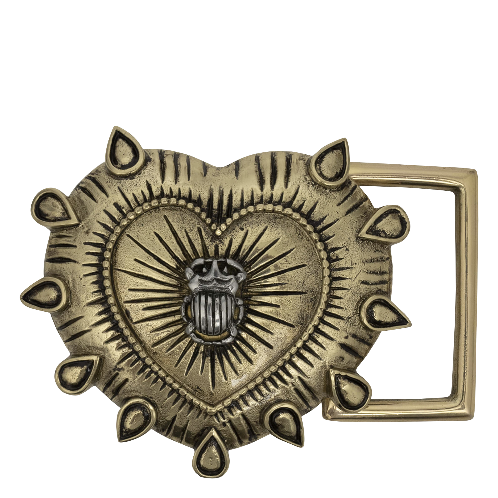 Python skin belt CLARIS VIROT Black