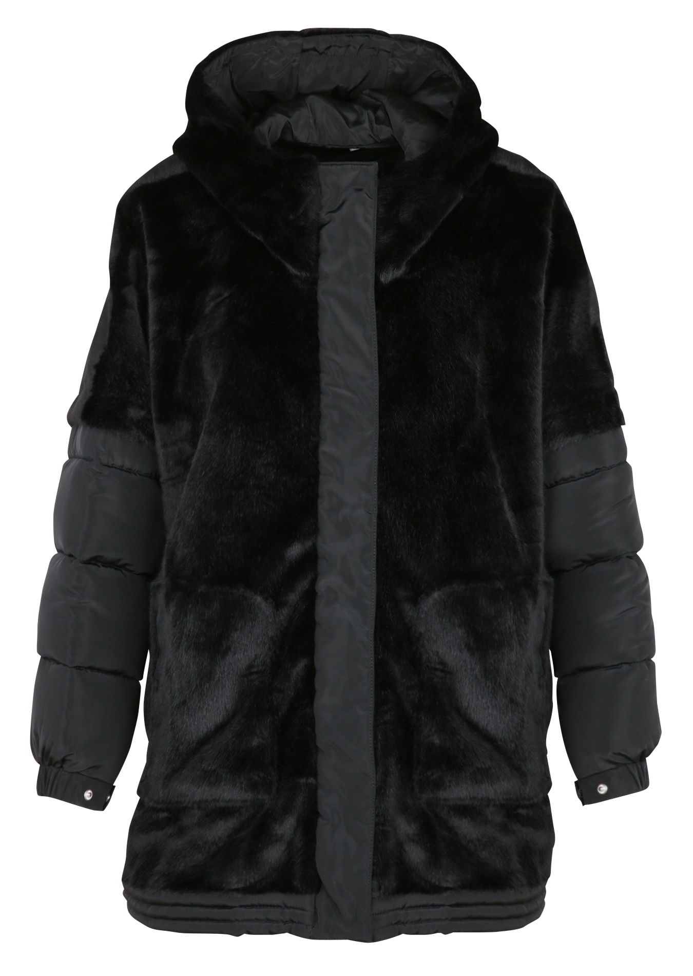 Jas met capuchon ZAPA Zwart