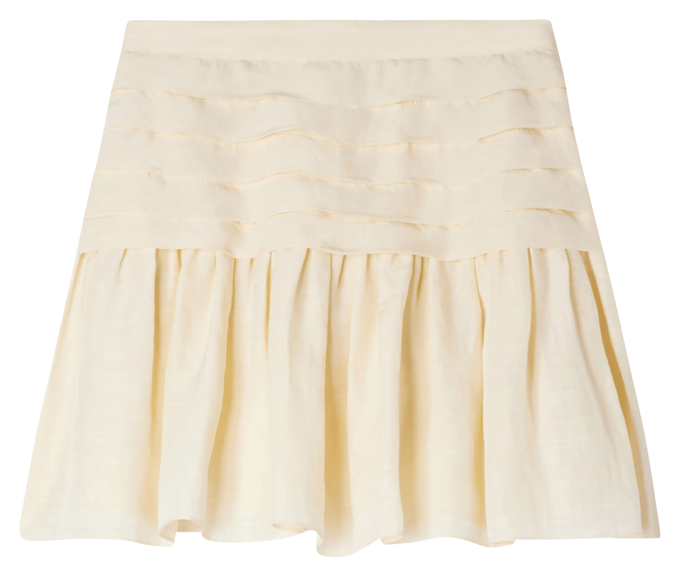 Flared skirt SANDRO Beige