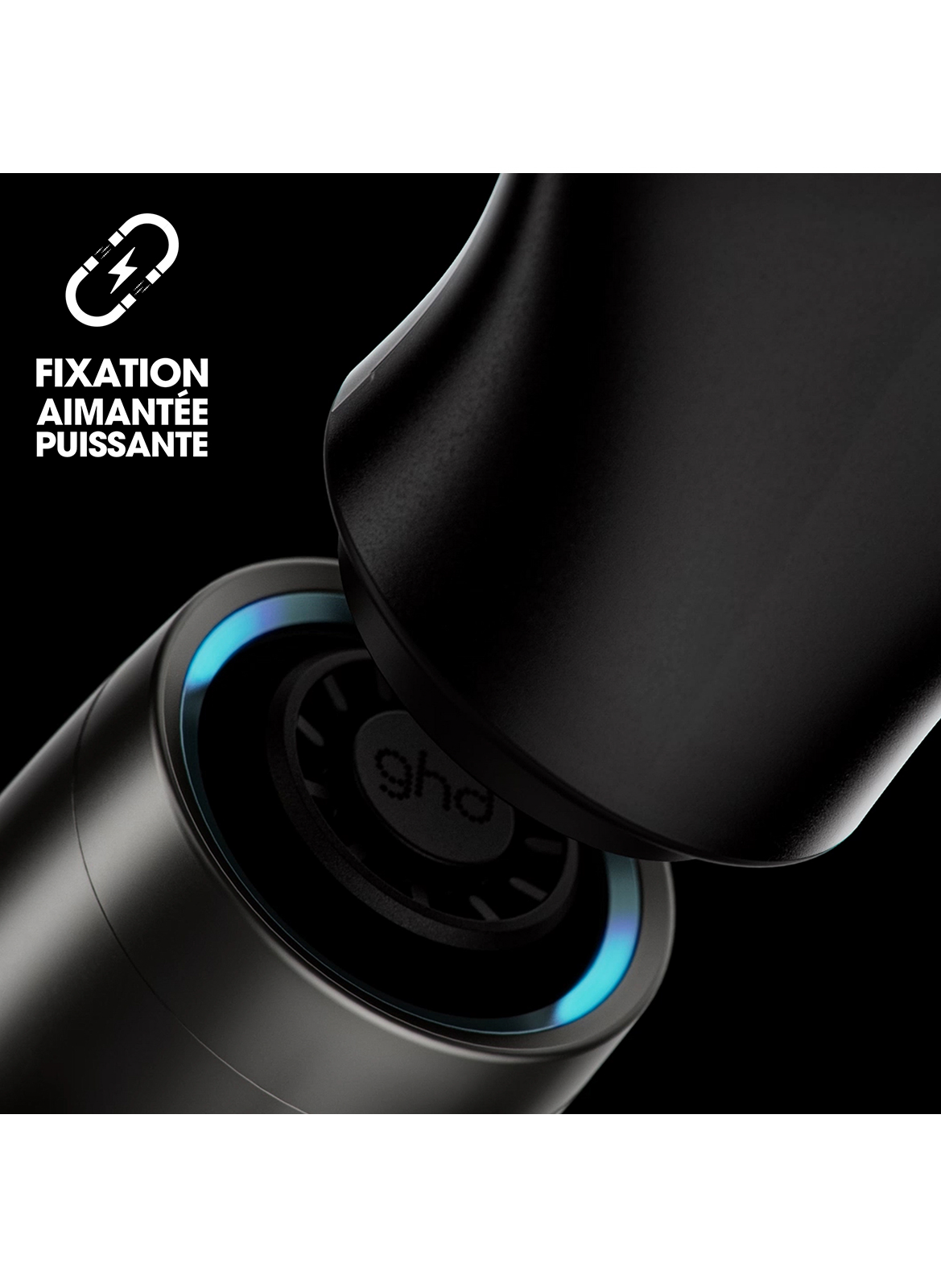 LARGE NOZZLE CONCENTRATOR FOR GHD SPEED HAIR DRYER GHD Noir