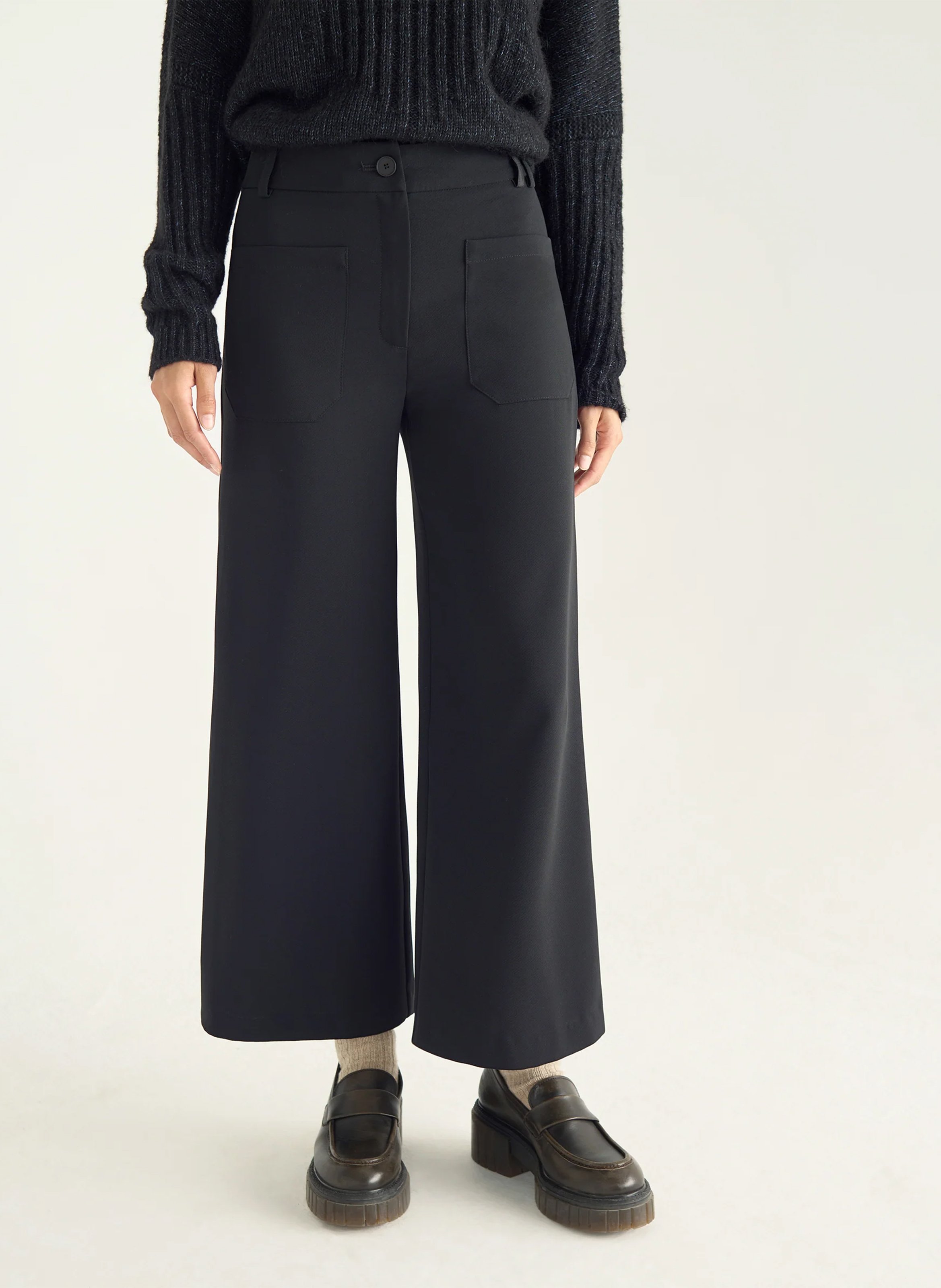 Pantalon large ACOTE Noir