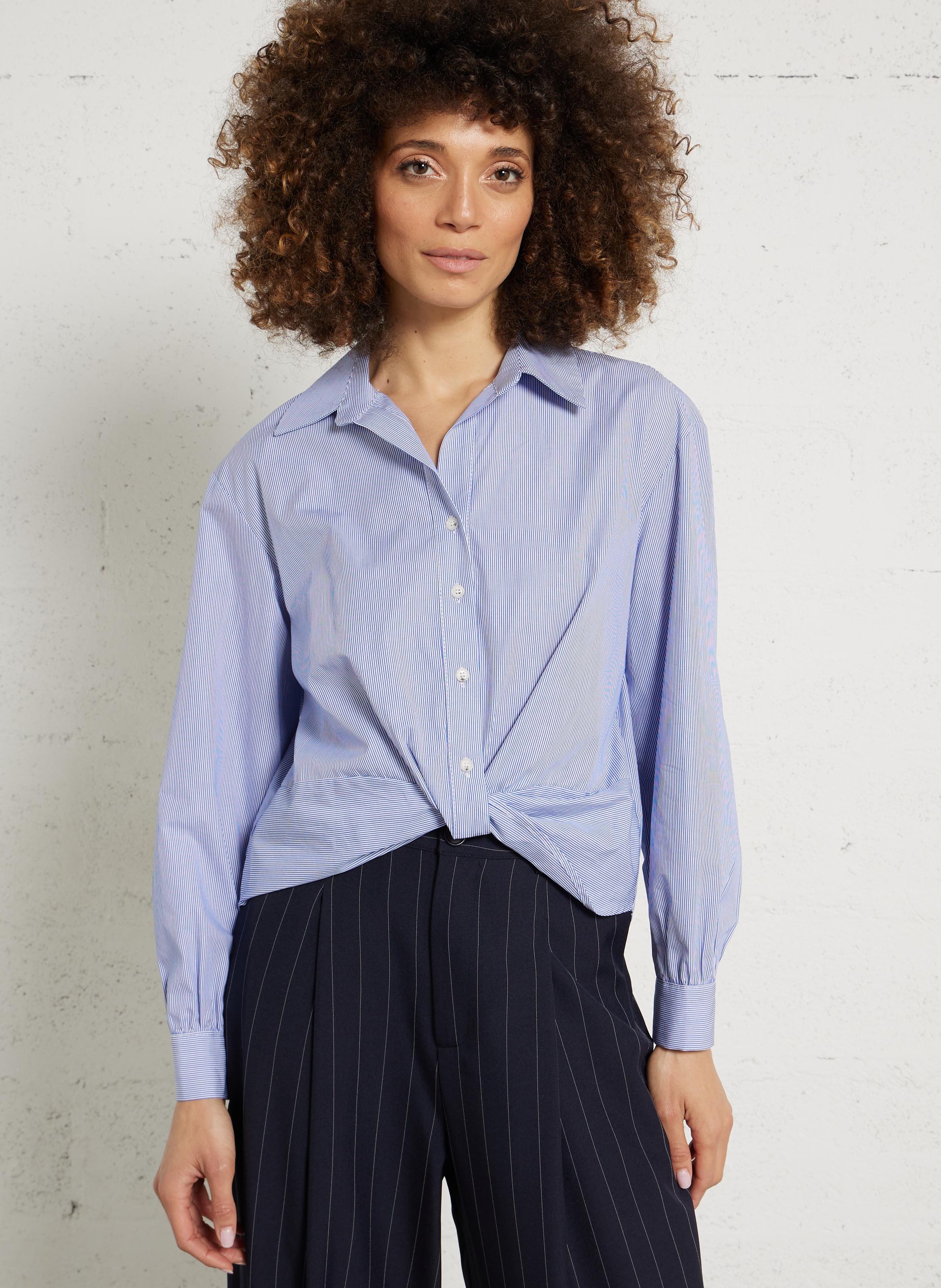 Classic Cotton Shirt PLEASE White