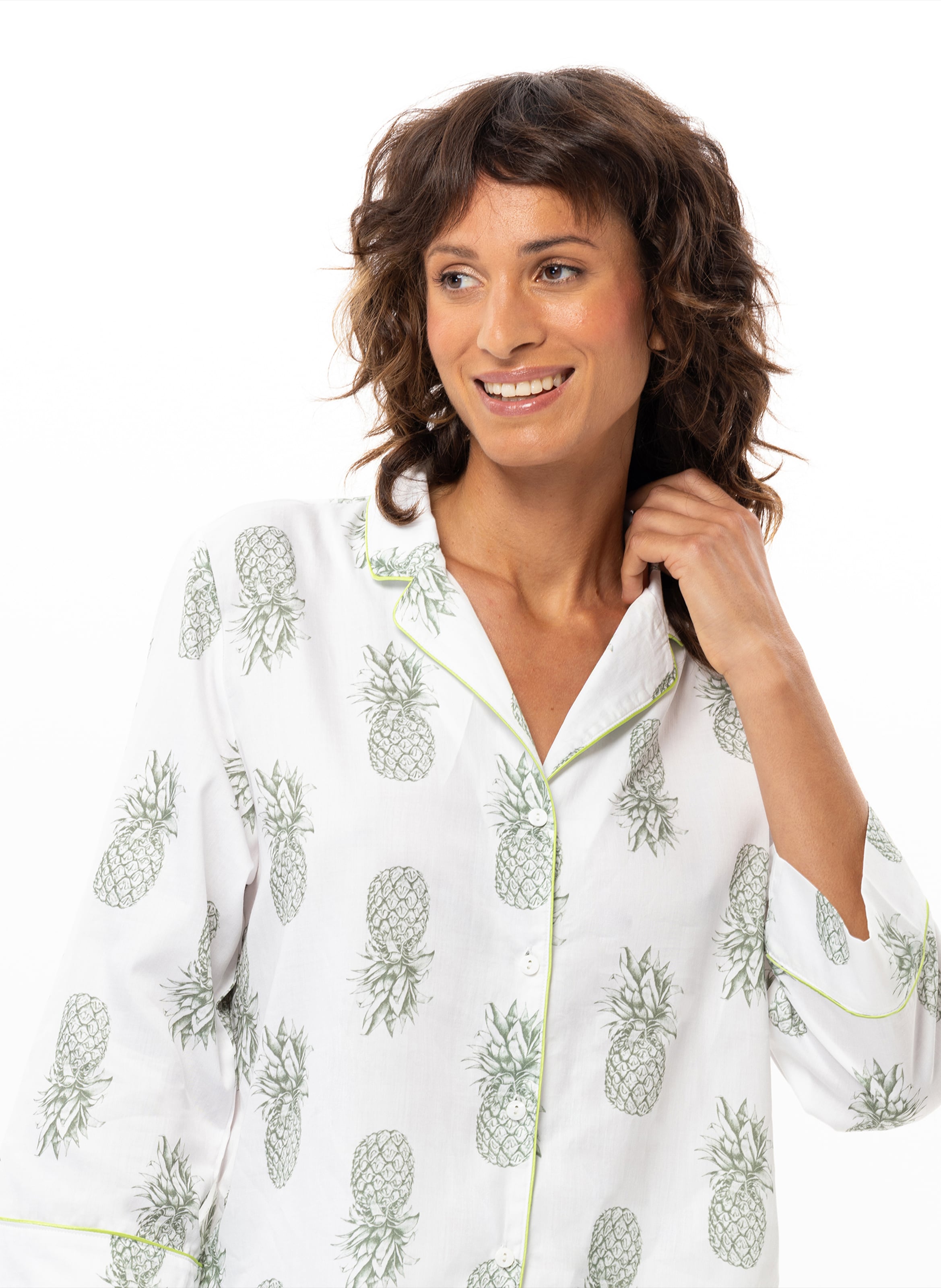 Pyjama boutonné en coton LE CHAT Multicolore