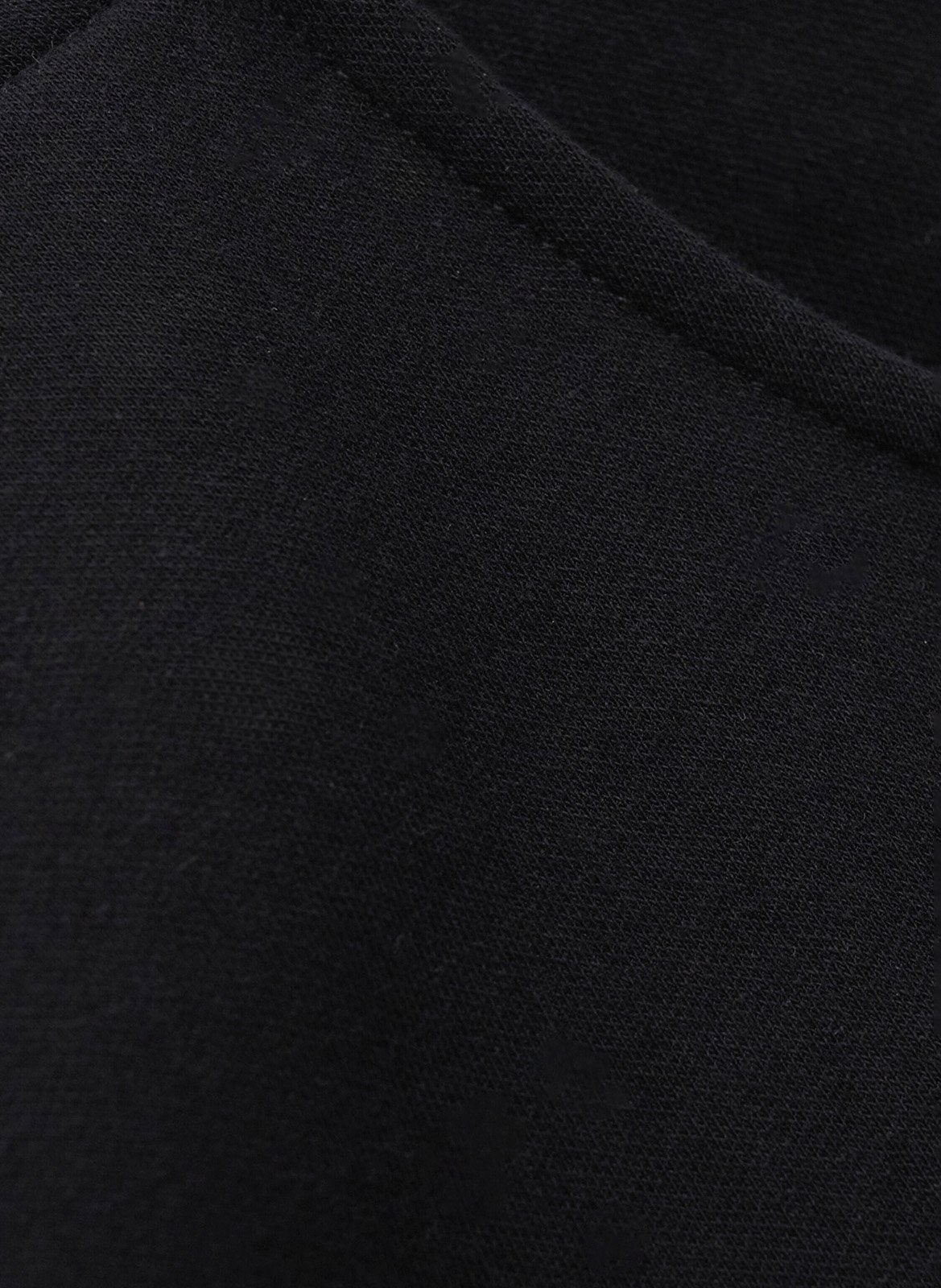 Top bouffant col rond en coton mélangé BA&SH Noir