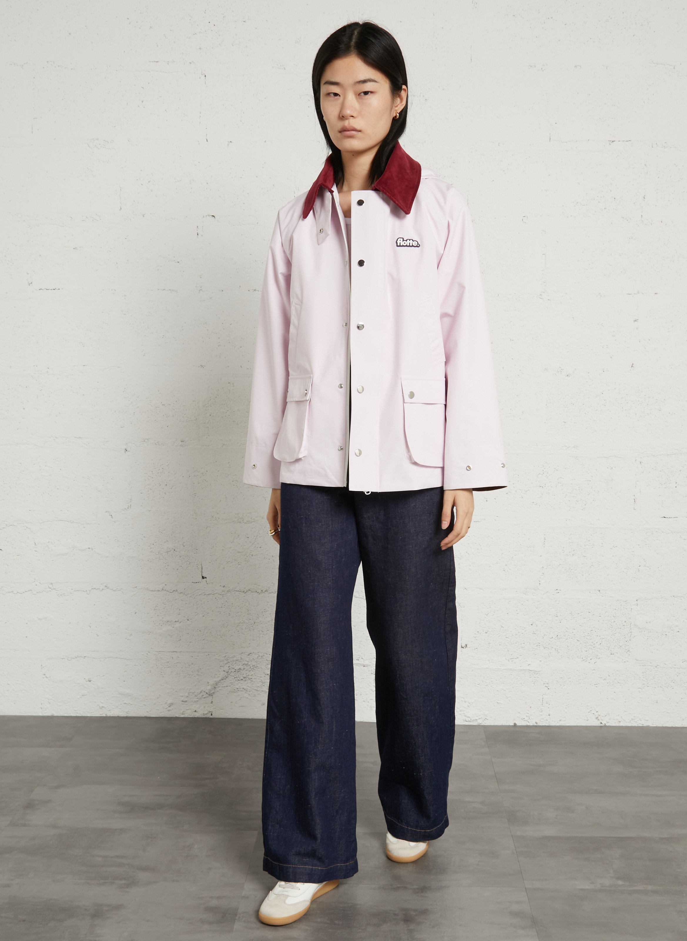 Jacket with classic collar FLOTTE Pink