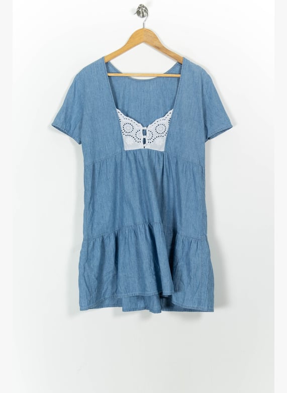 Short & midi dress Blue Sezane - seconde main - Women | Place des Tendances Short & midi dress Blue Sezane - seconde main - Women | Place des Tendances