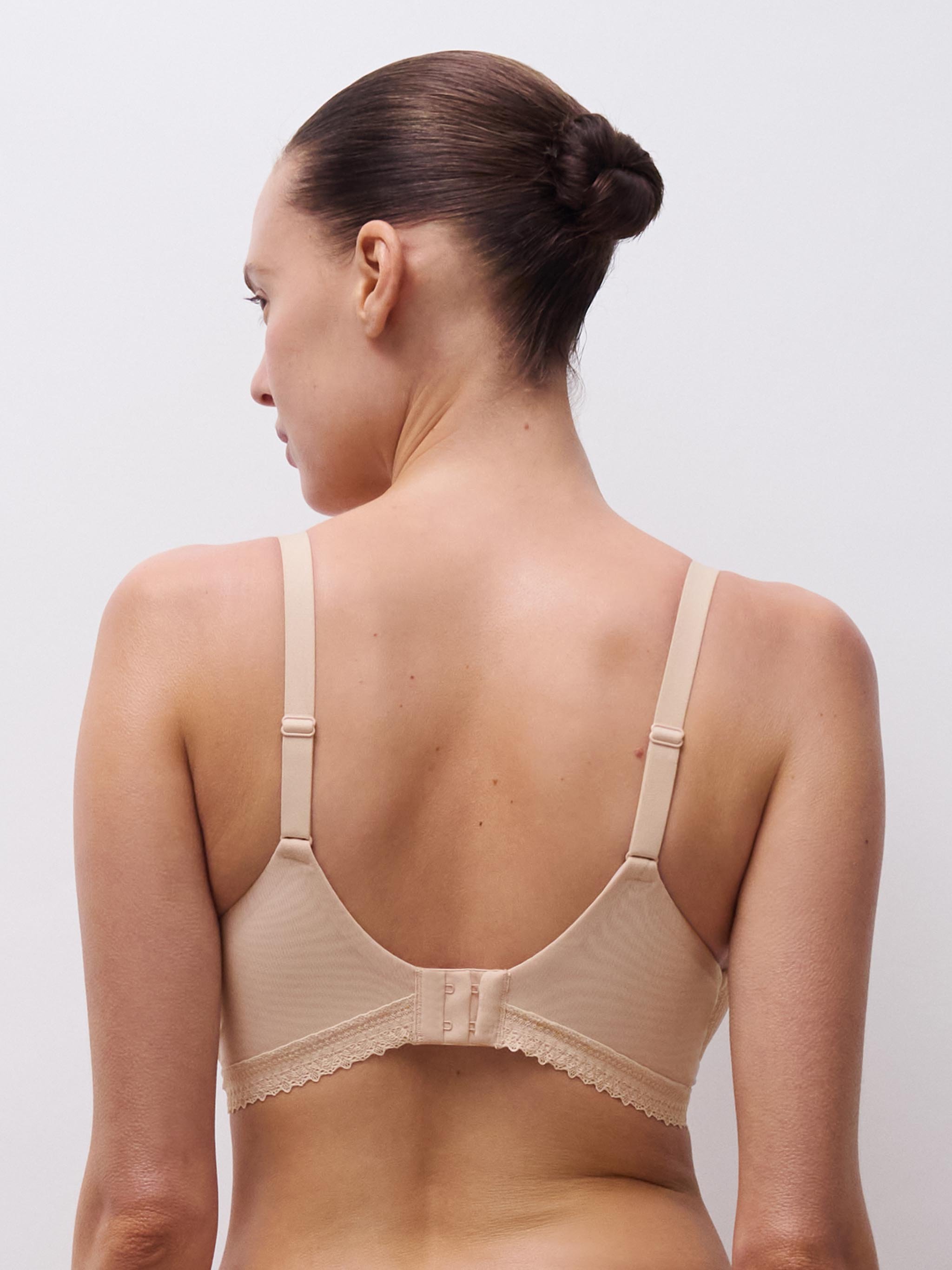 Plunge cup bra CHANTELLE Beige