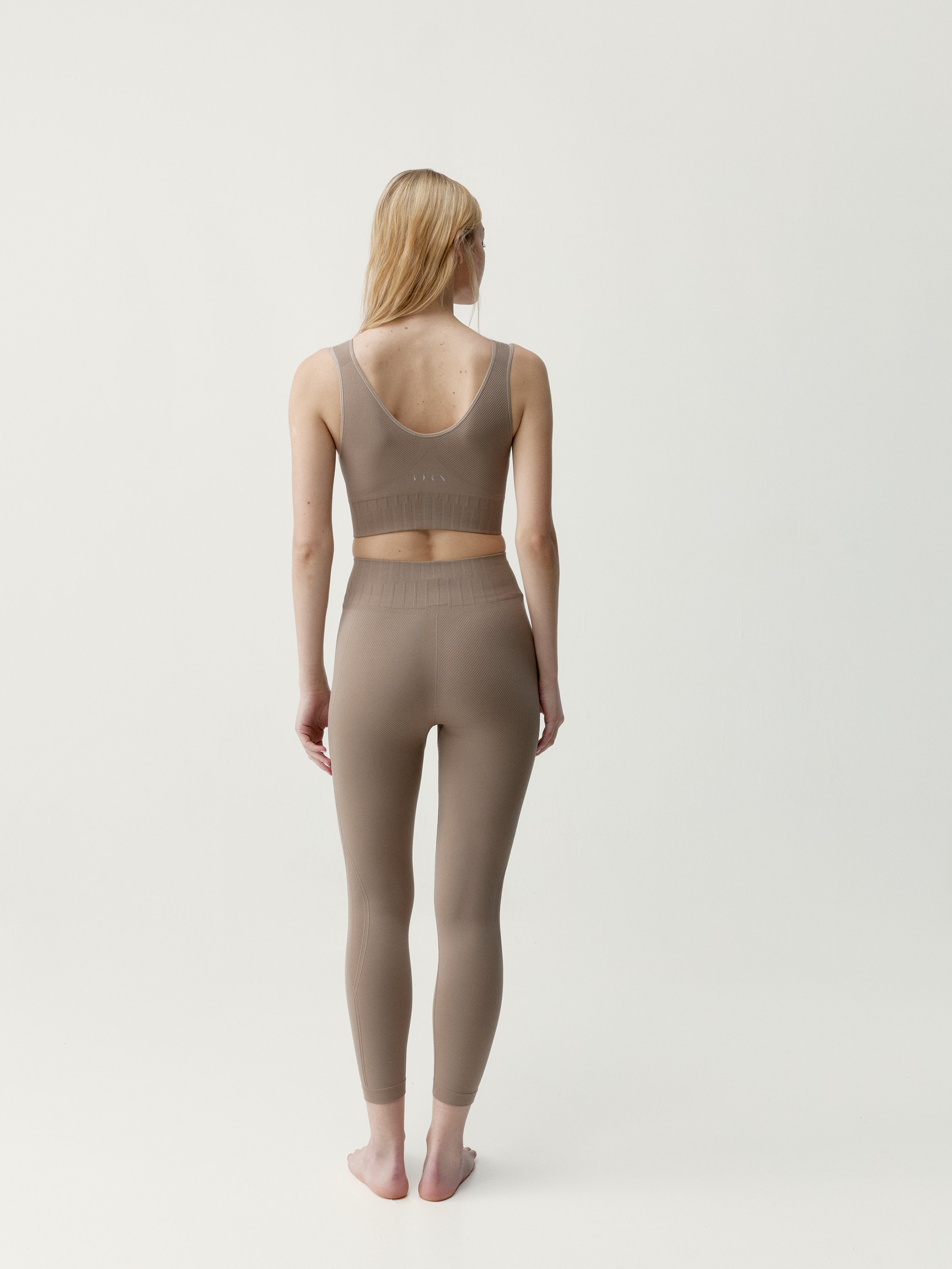 Seamless leggings BORN Brown