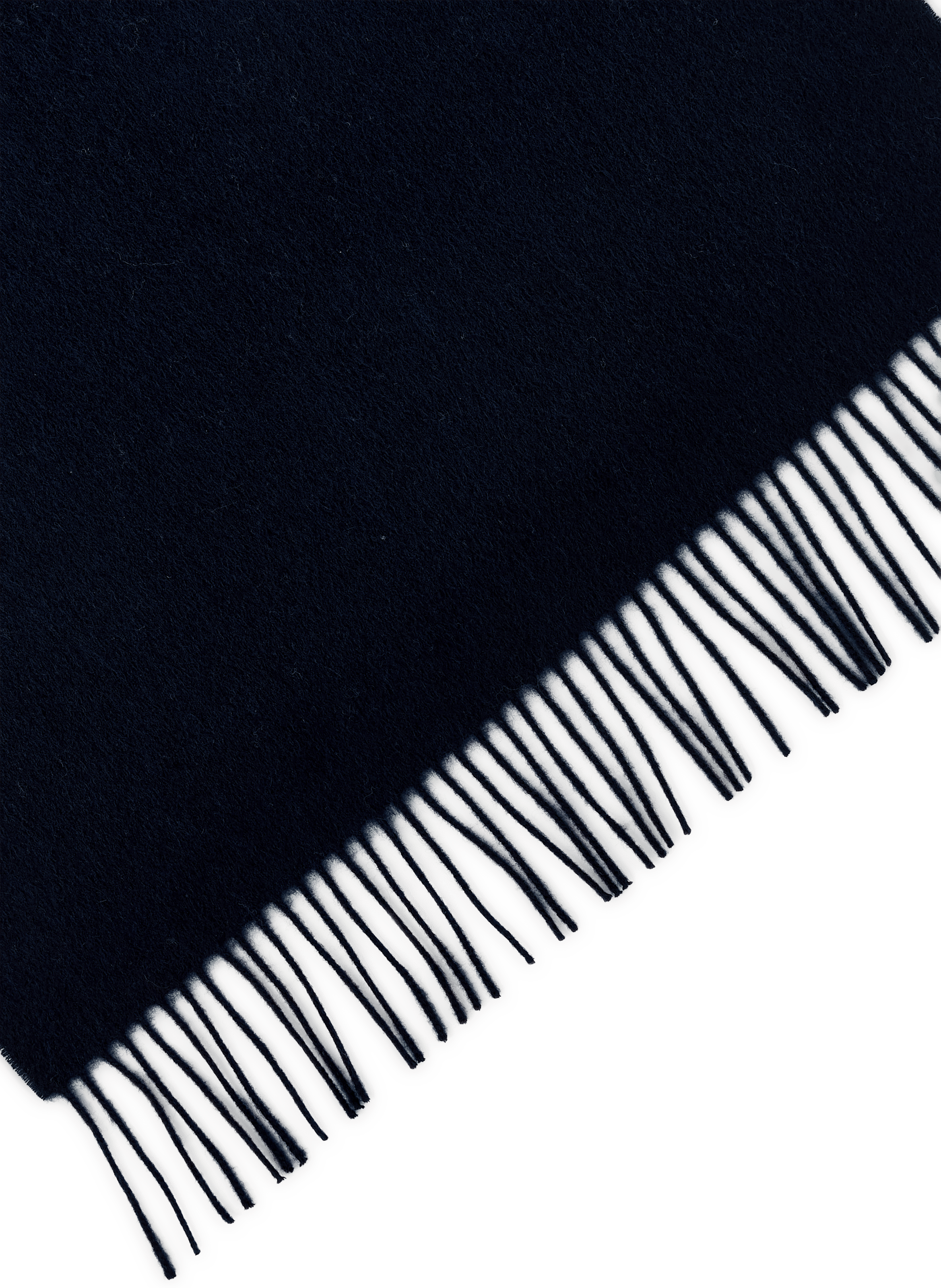 Scarf with fringed wool edges SAISON 1865 Blue