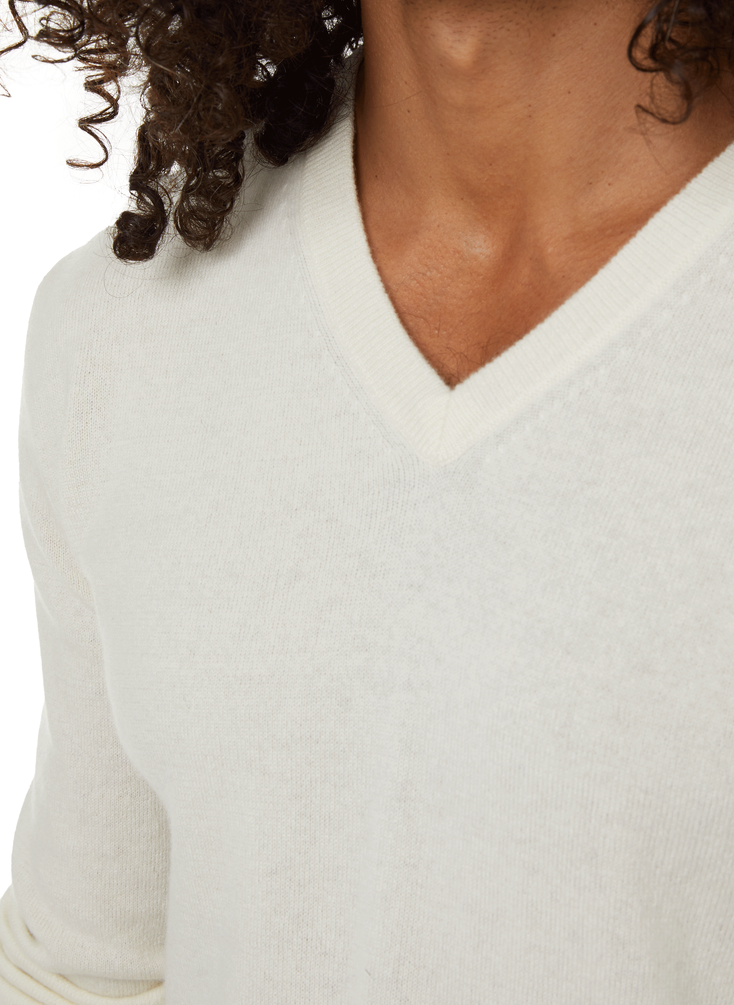 Pull en cachemire AU PRINTEMPS PARIS Beige