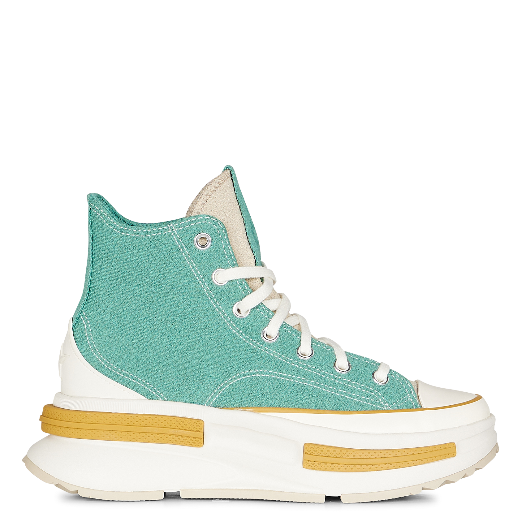 Baskets montantes à plateforme CONVERSE Vert