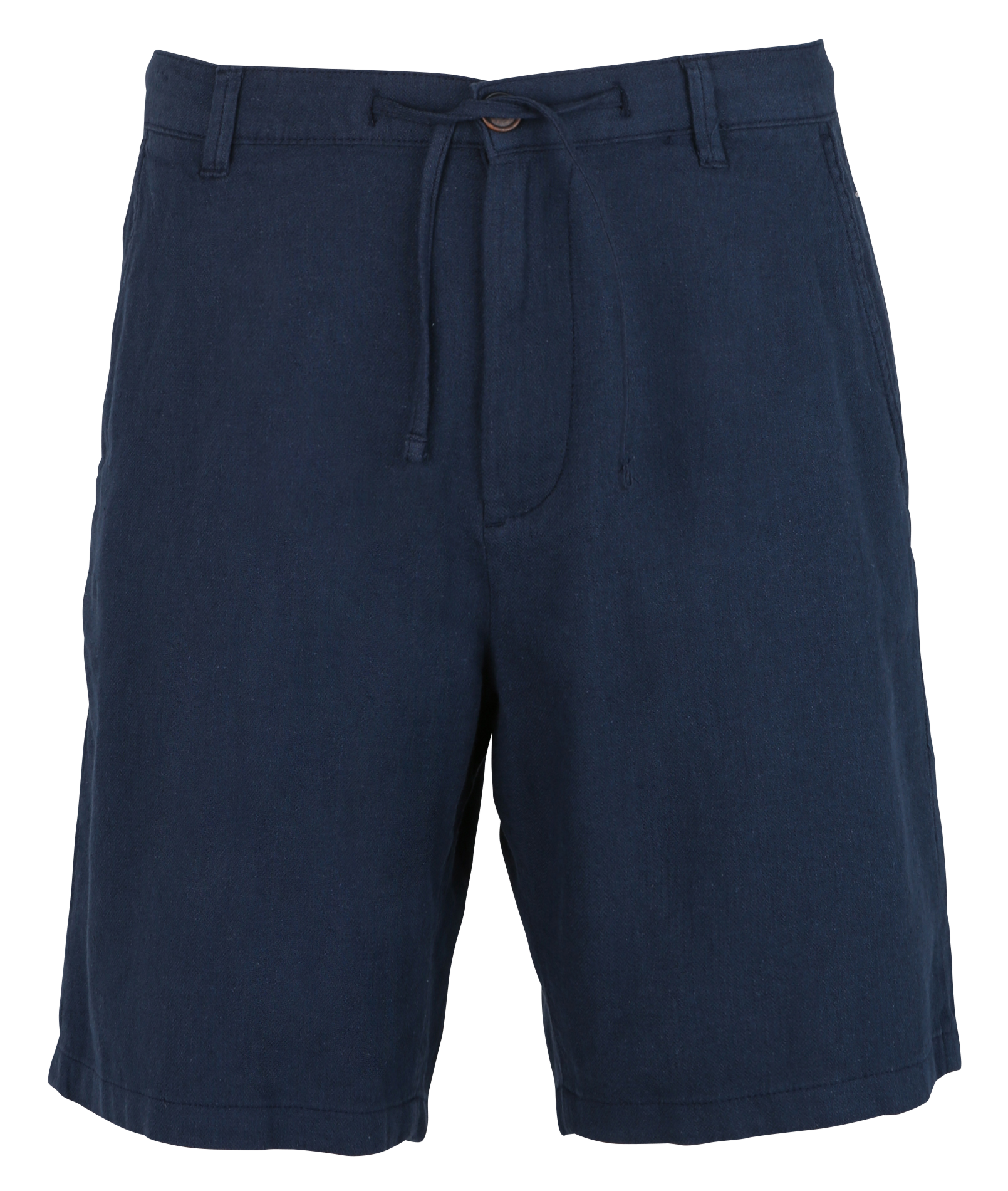 Shorts aus Biobaumwollmischung mit regulärer Passform Blau