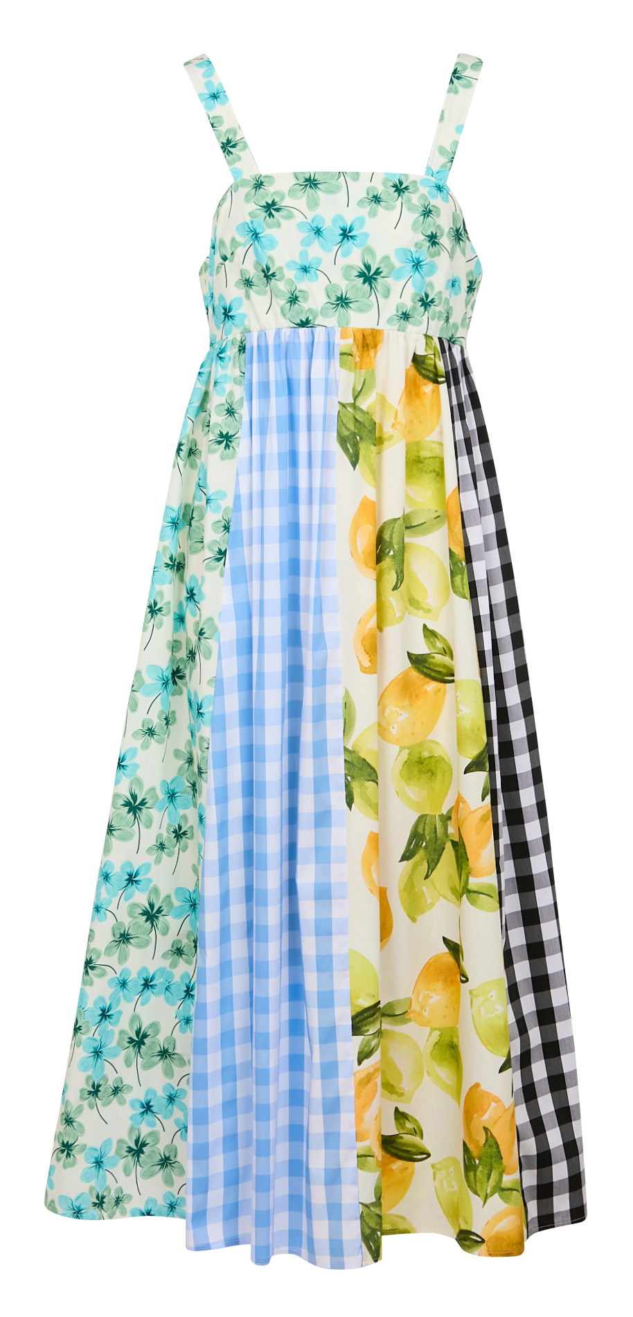 Robe longue ample en coton IMPERIAL Multicolore