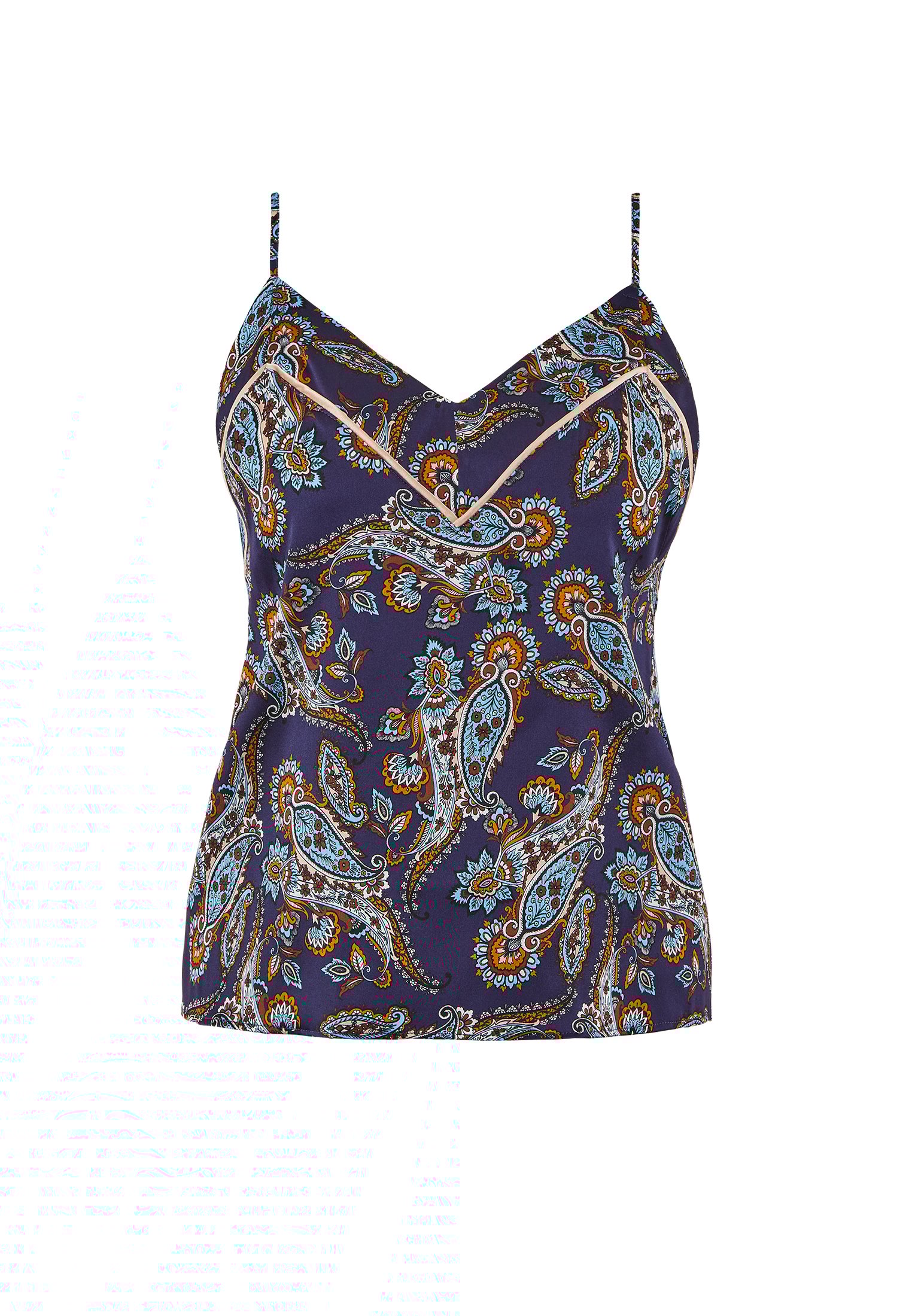 Top with spaghetti straps AUBADE Blue