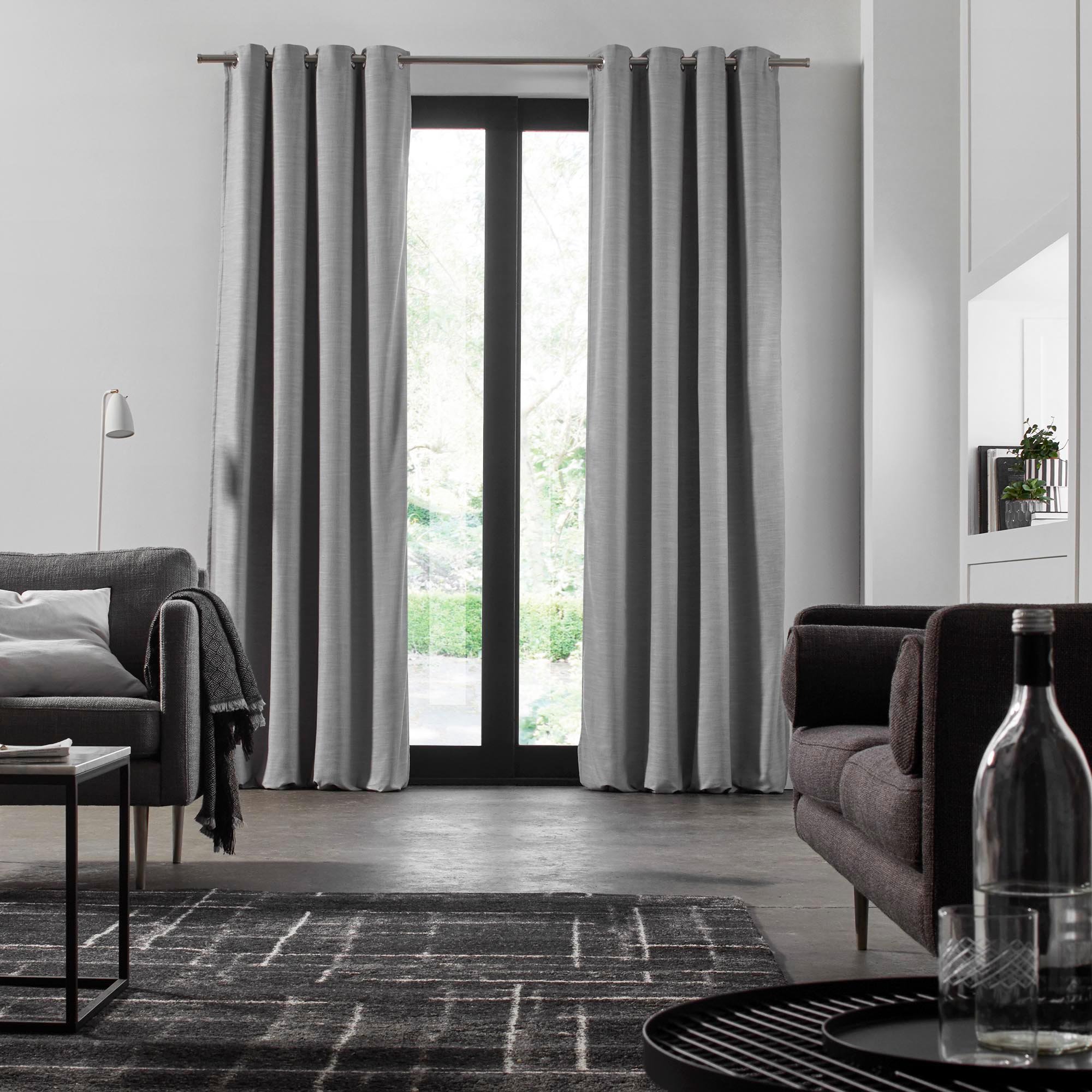 Lined black-out curtain with eyelets MADURA