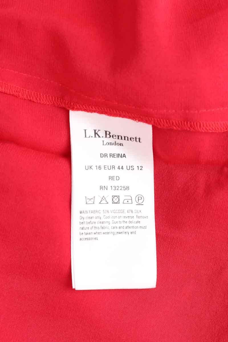 Red dress LK BENNETT - Seconde Main Red