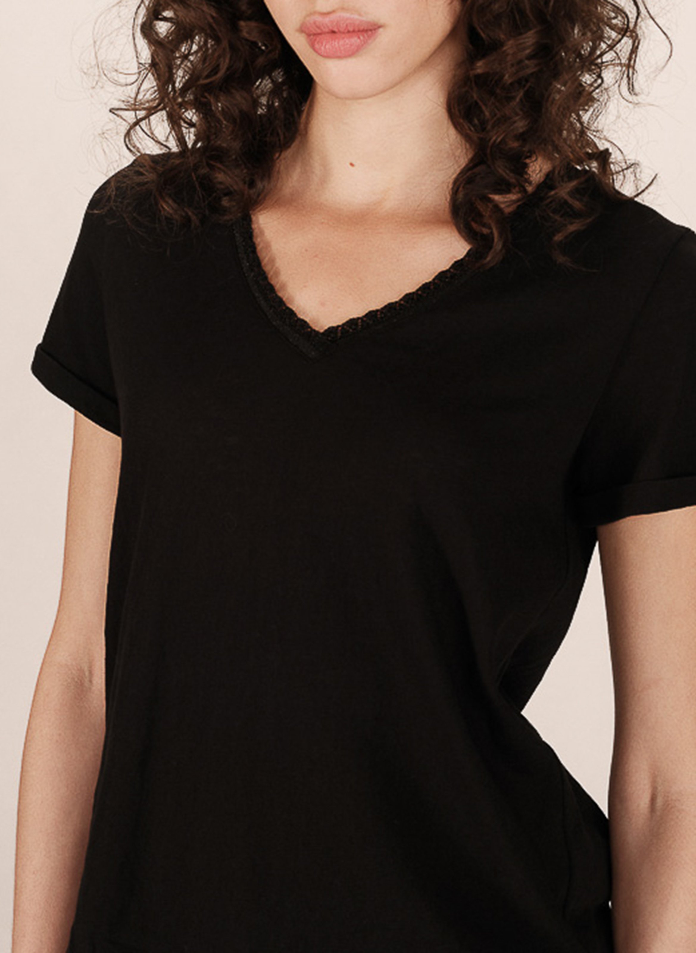 Basic cotton-mix T-shirt GRACE ET MILA