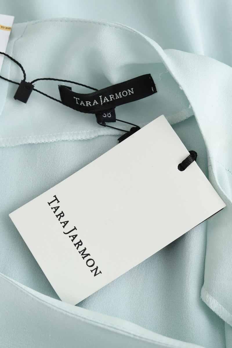 Silk blouse TARA JARMON - Seconde Main Blue