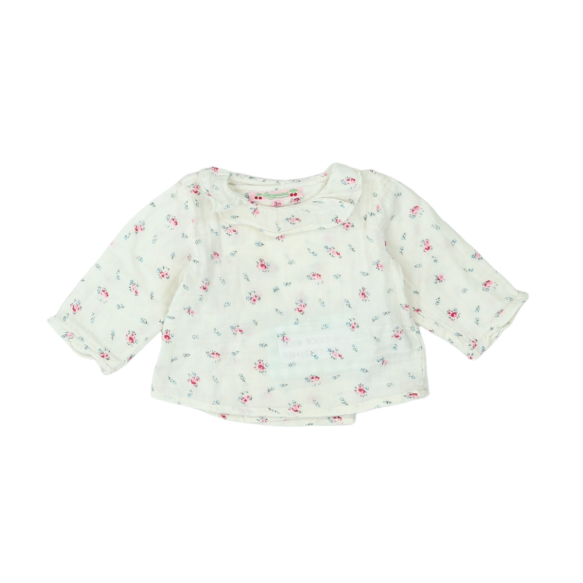 White baby blouse - 3 months BONPOINT - Seconde Main White