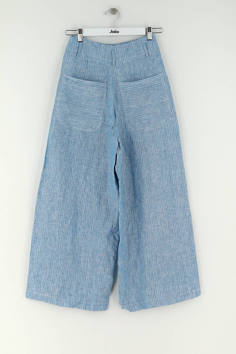 Wide trousers LOUISE MISHA - Seconde Main Blue