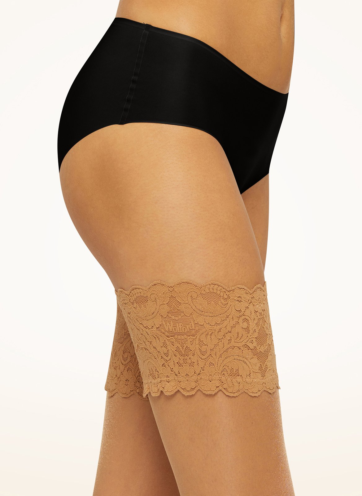 Satin Touch 20 Stay-Ups Beige