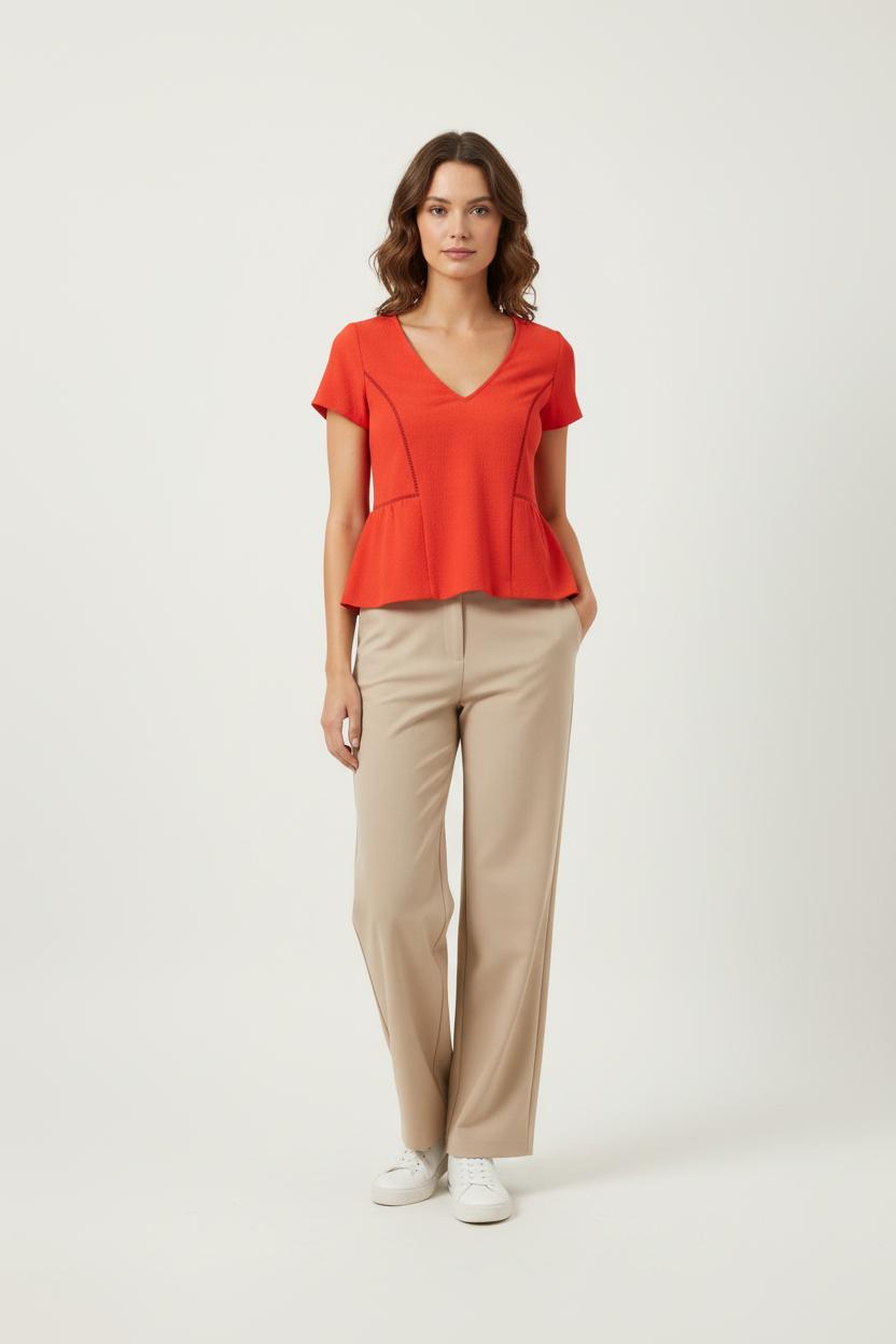 Blouse SEZANE - Seconde main Red