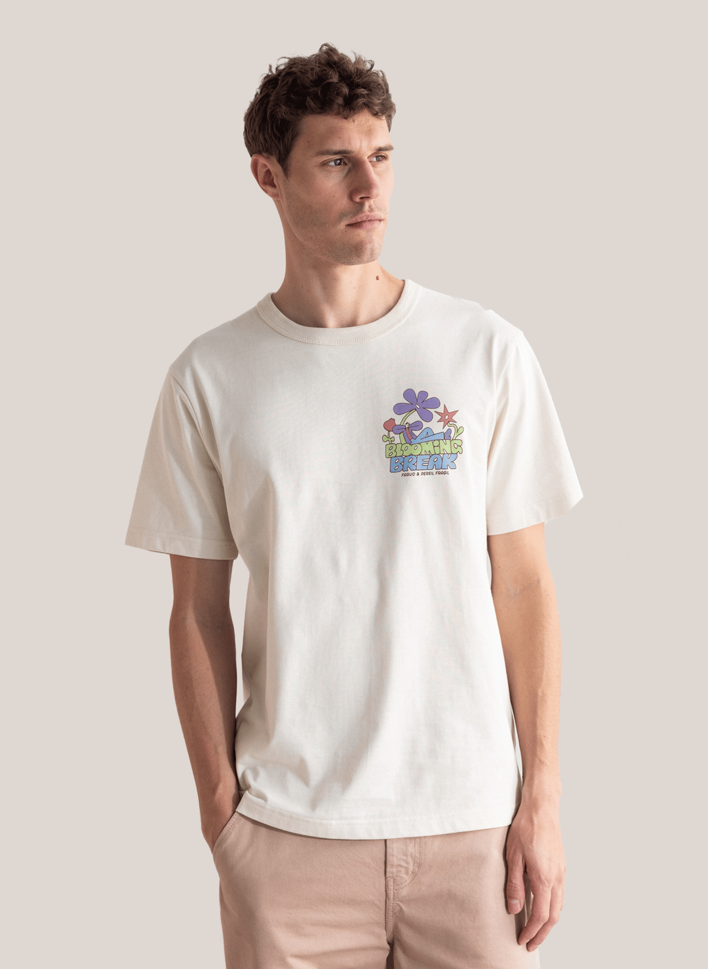 Tee-shirt oversize en coton et coton recyclé FAGUO