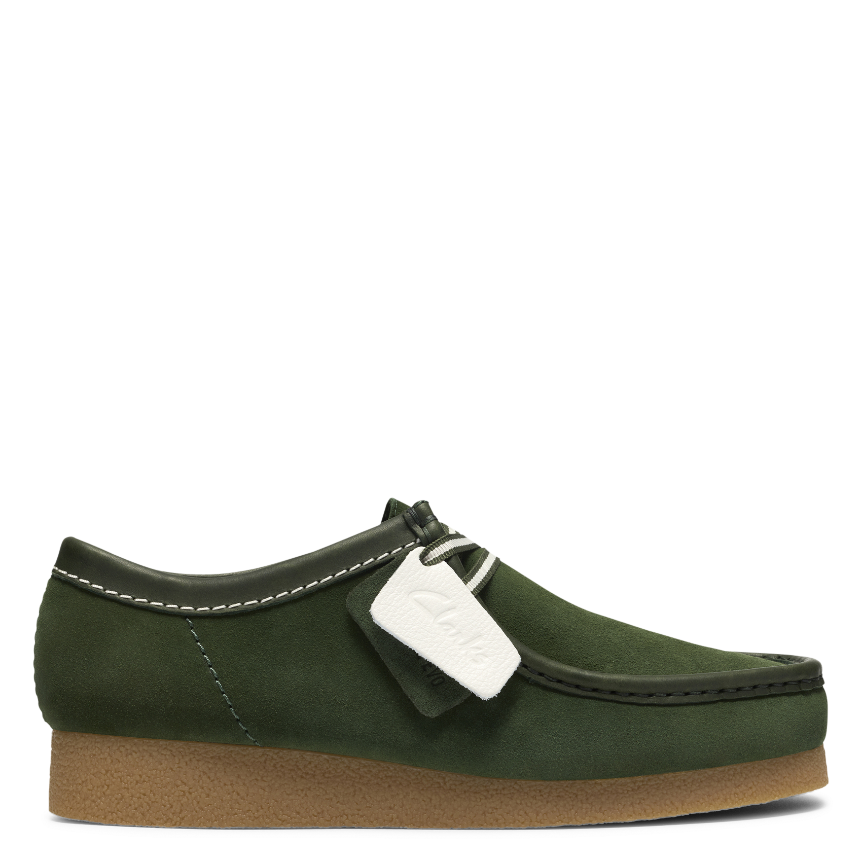 Ledermokassins CLARKS Grun