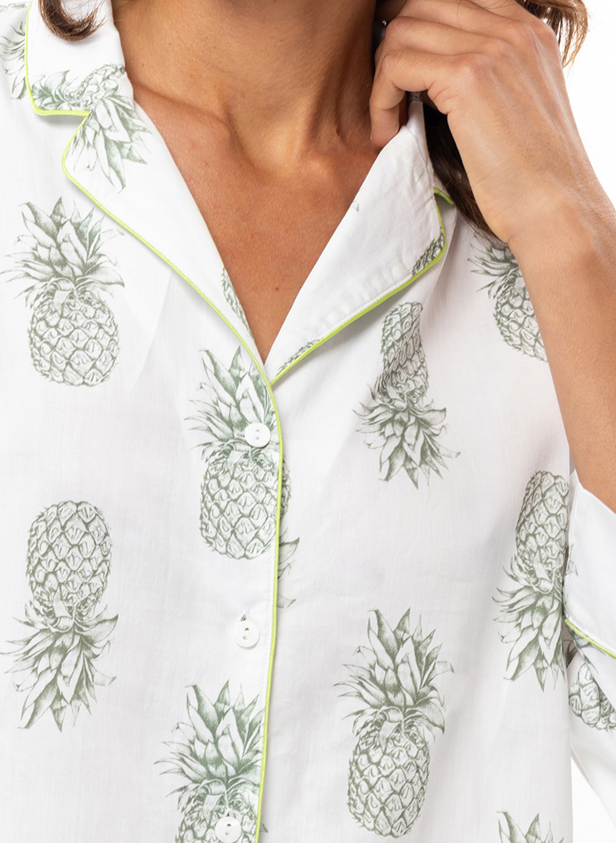 Pyjama boutonné en coton LE CHAT Multicolore