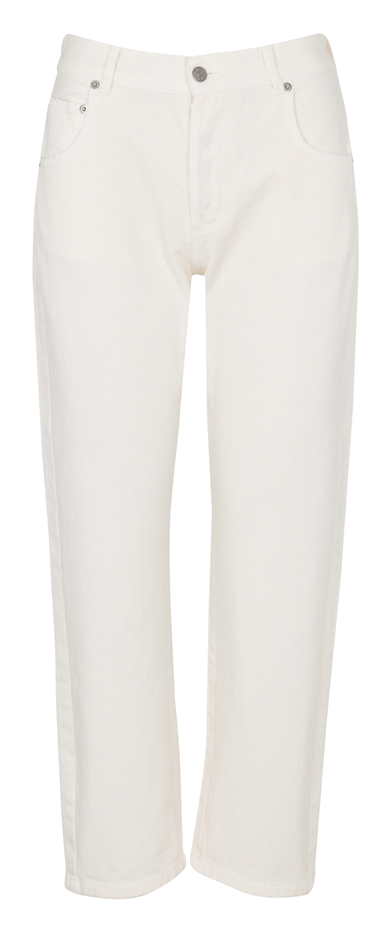 Cotton straight jeans G.KERO Beige