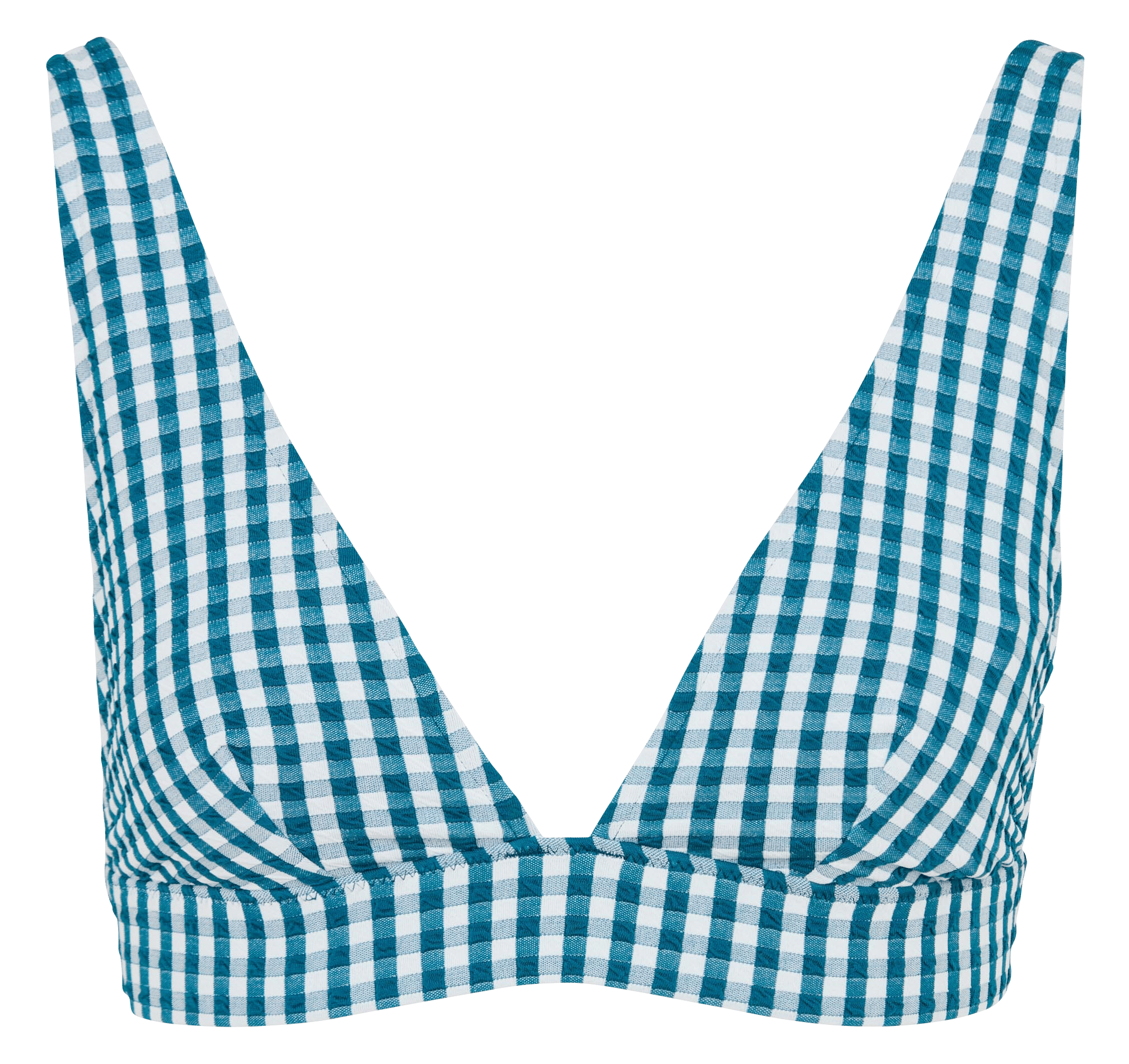 Triangel Bikinioberteil Vichy SOWE BIARRITZ Grun