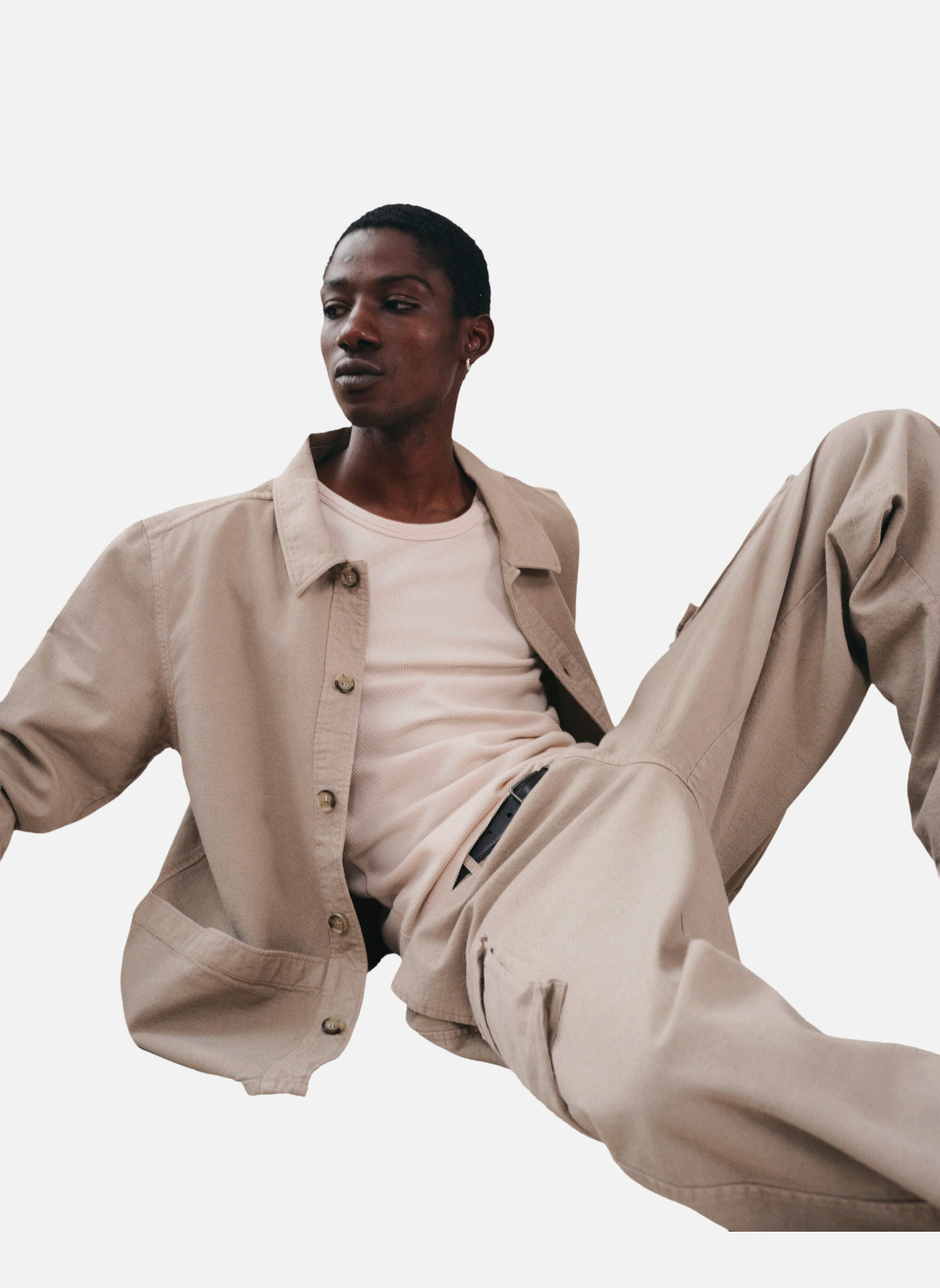 Painter's overshirt Noyoco Beige
