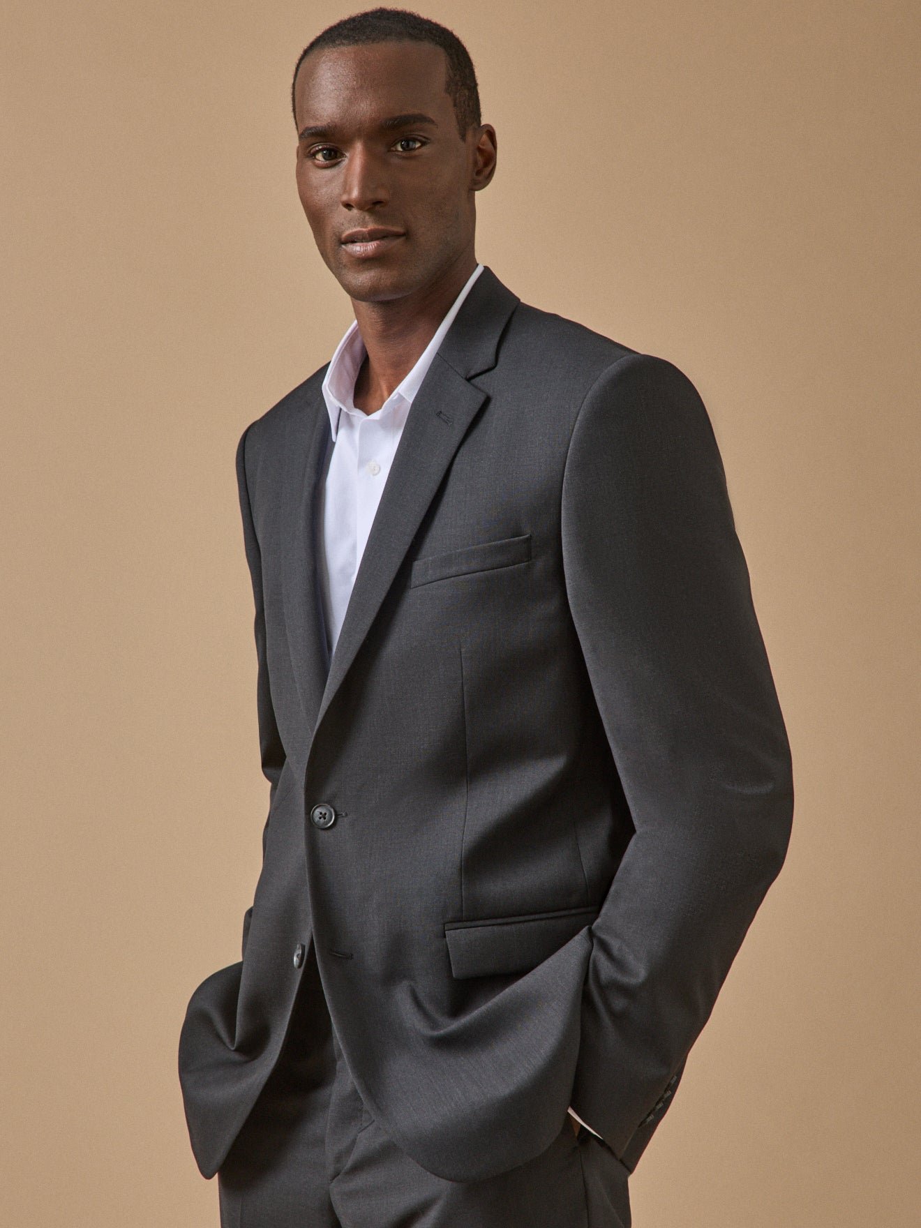 Suit jacket 100% wool CYRILLUS Grey